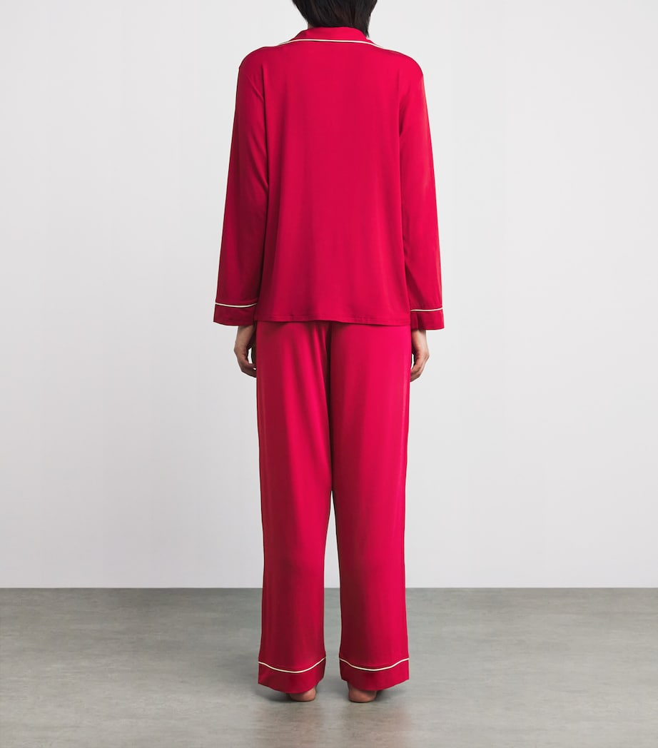 Gisele Pyjama Set HOLLY RED/IVORY Image 3