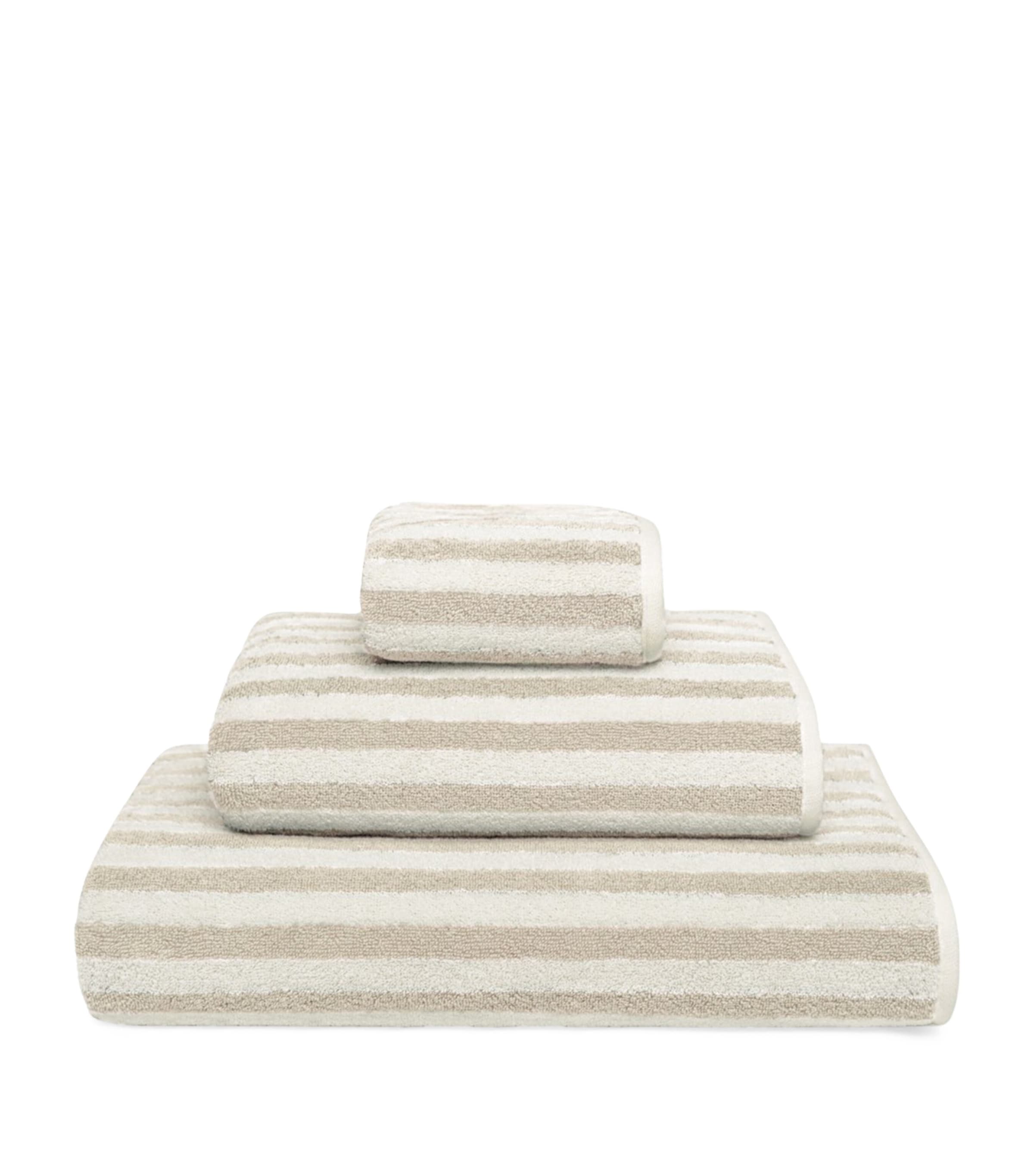 GRACCIOZA Douro Bath Sheet (95cm x 150cm) Snow/fog Image 1