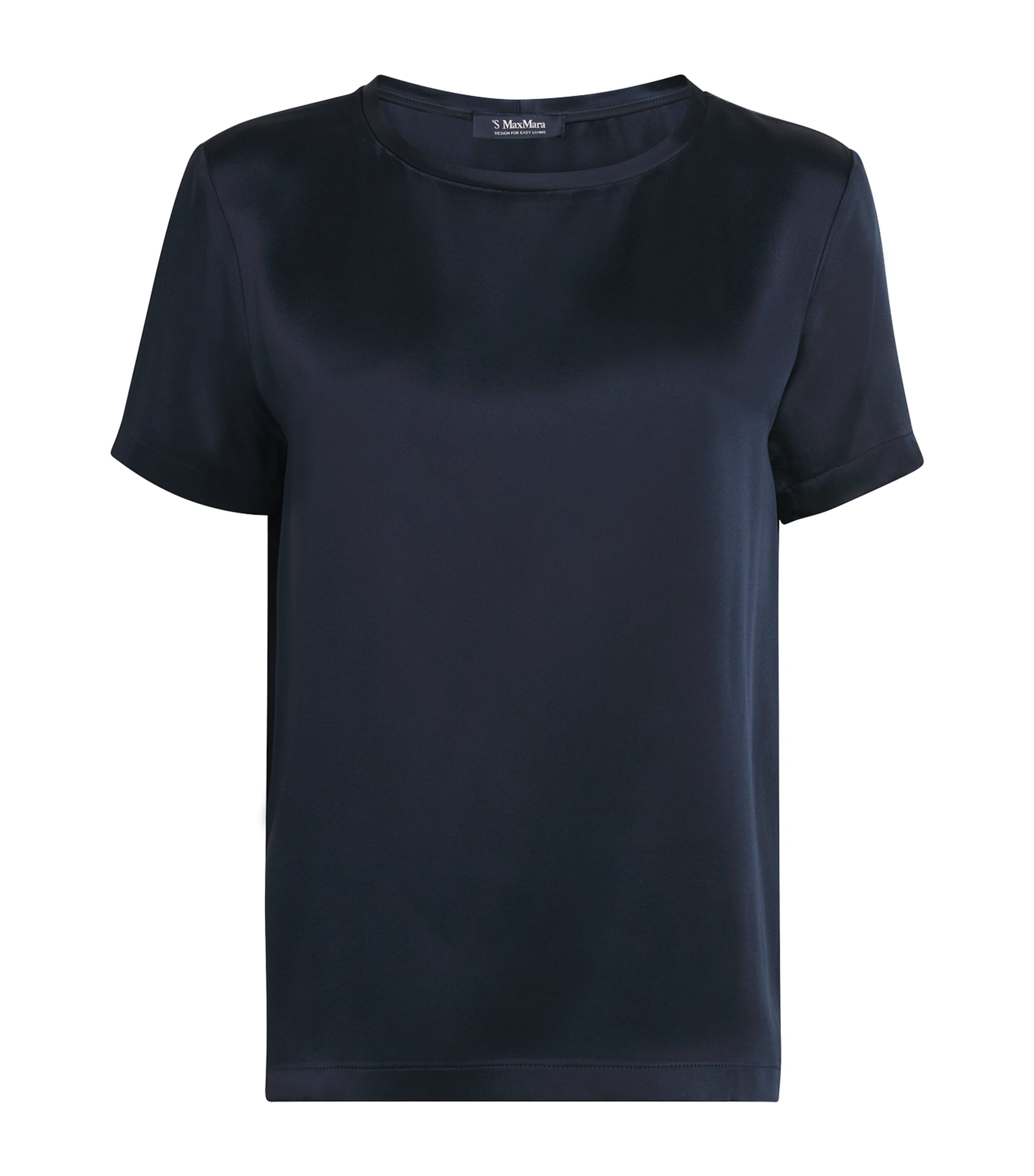 Satin T-Shirt MIDNIGHTBLUE Image 1