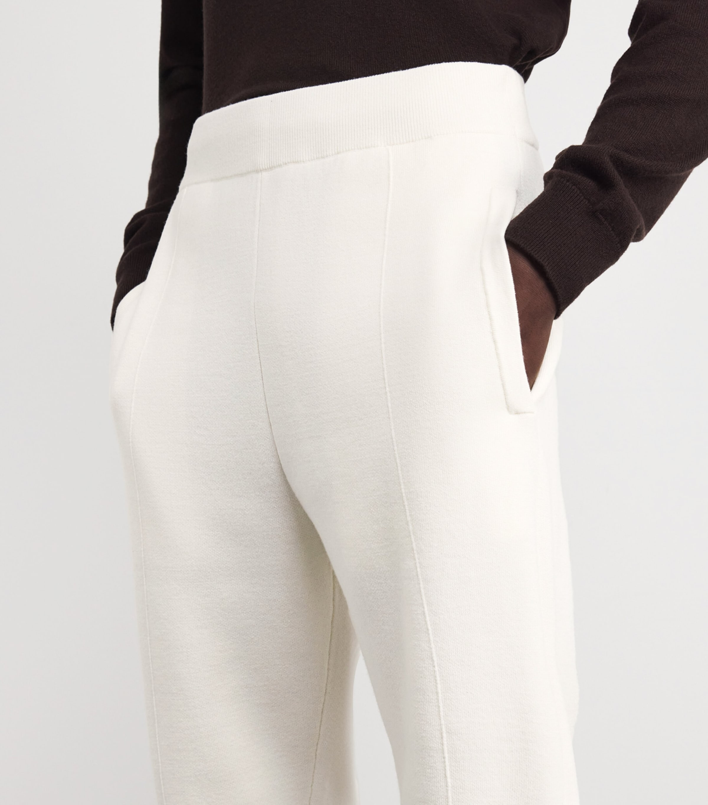Merino Wool-Blend Gaston Sweatpants 91400 NEIGE Image 6