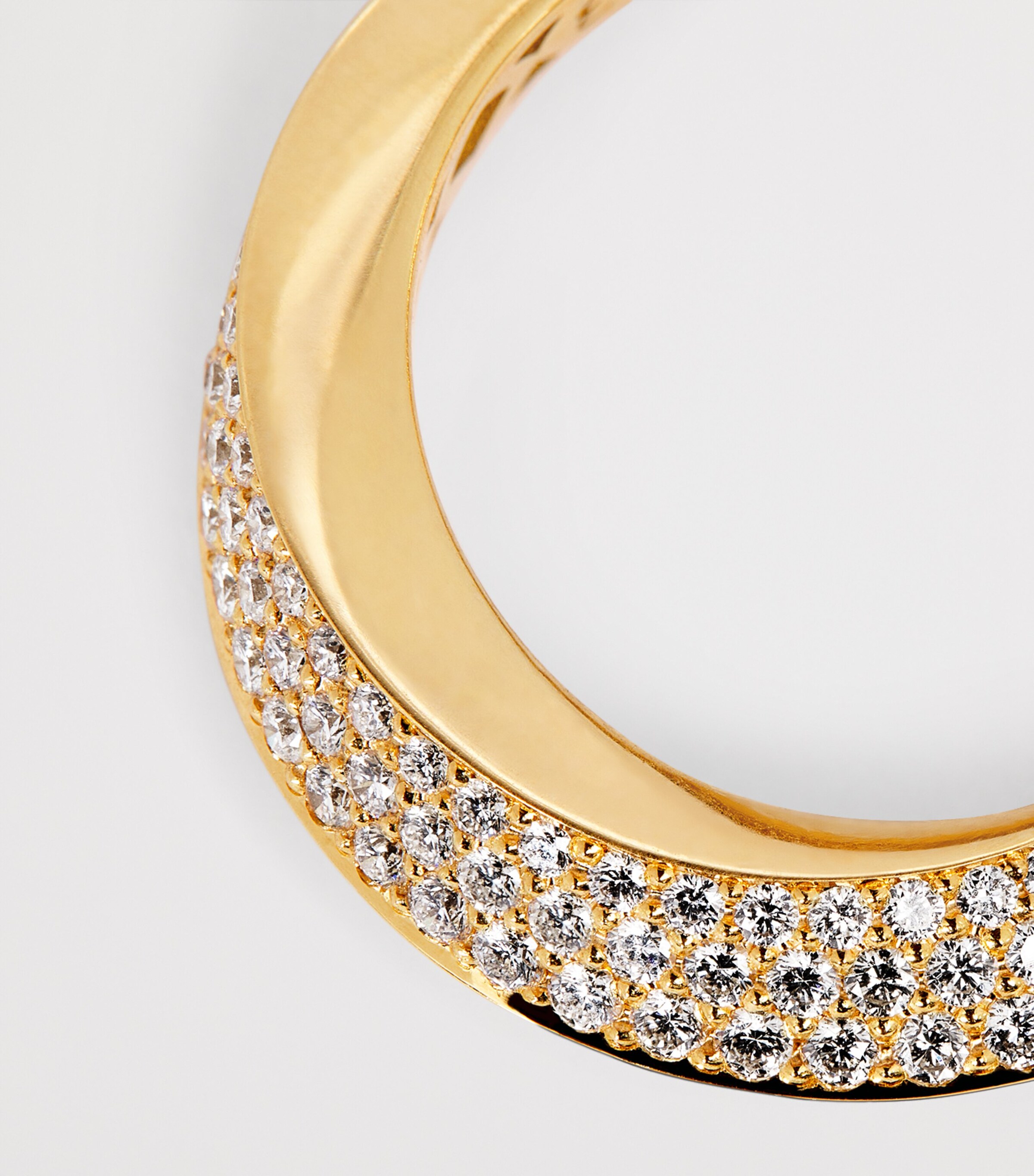 Yellow Gold and Diamond Aurea Spira Ring YELLOW GOLD Image 5