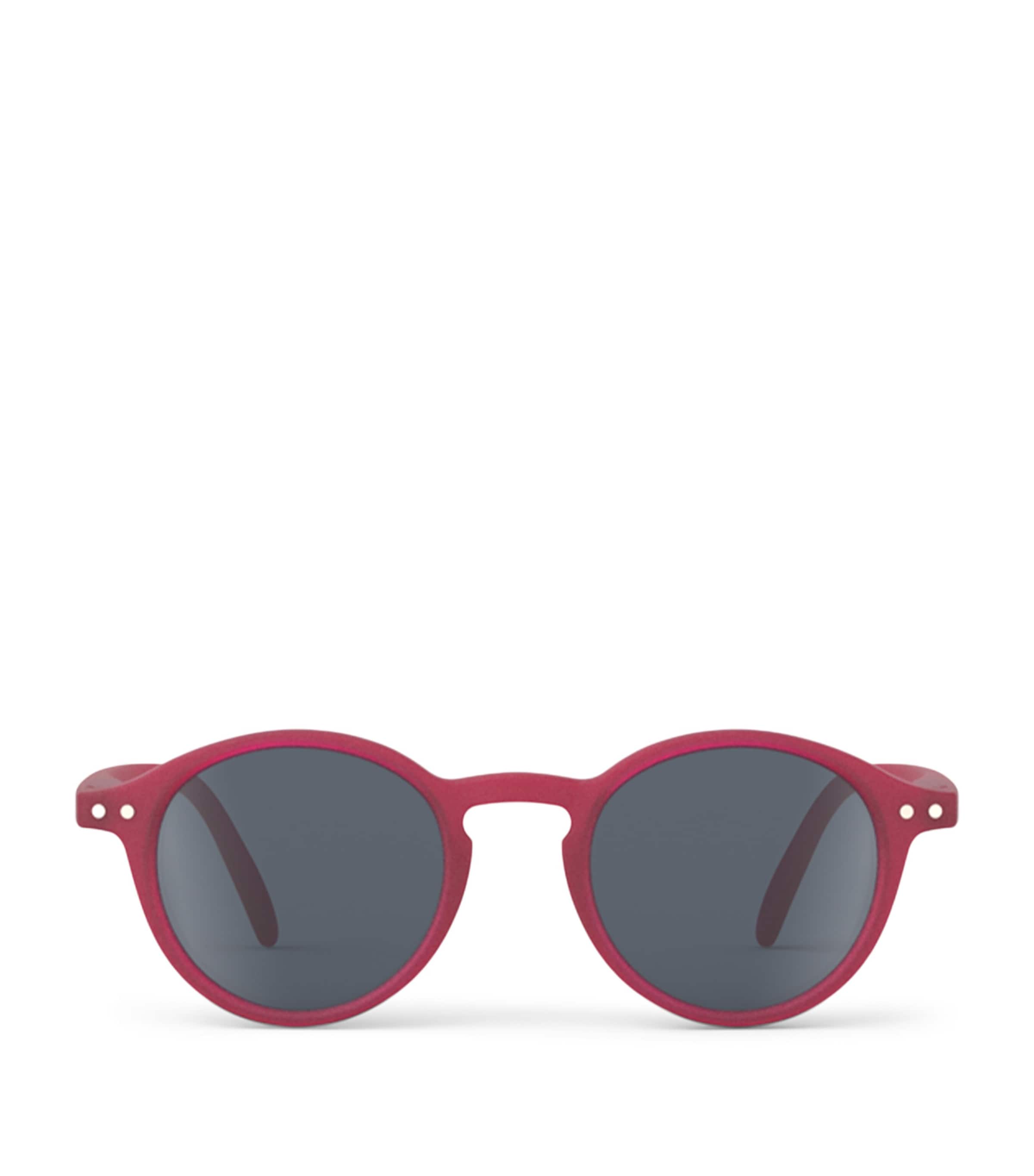 IZIPIZI KIDS #d Round Sunglasses (3-5 Years) Cranberry Image 1