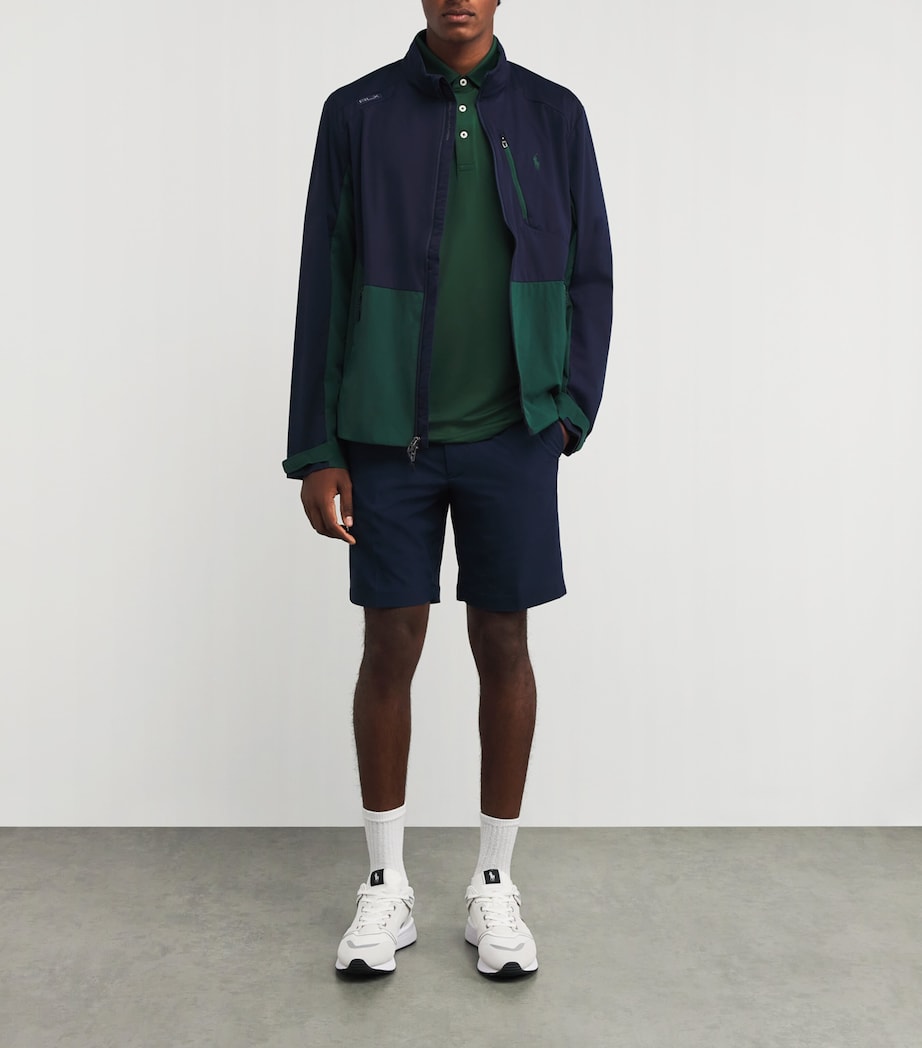 Colour-Block Packable Jacket REFINED NAVY Image 2