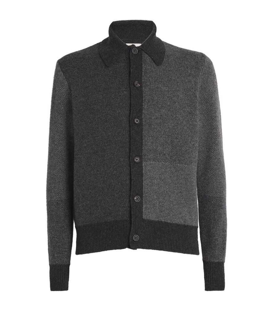 Wool Britten Cardigan GREY Image 1