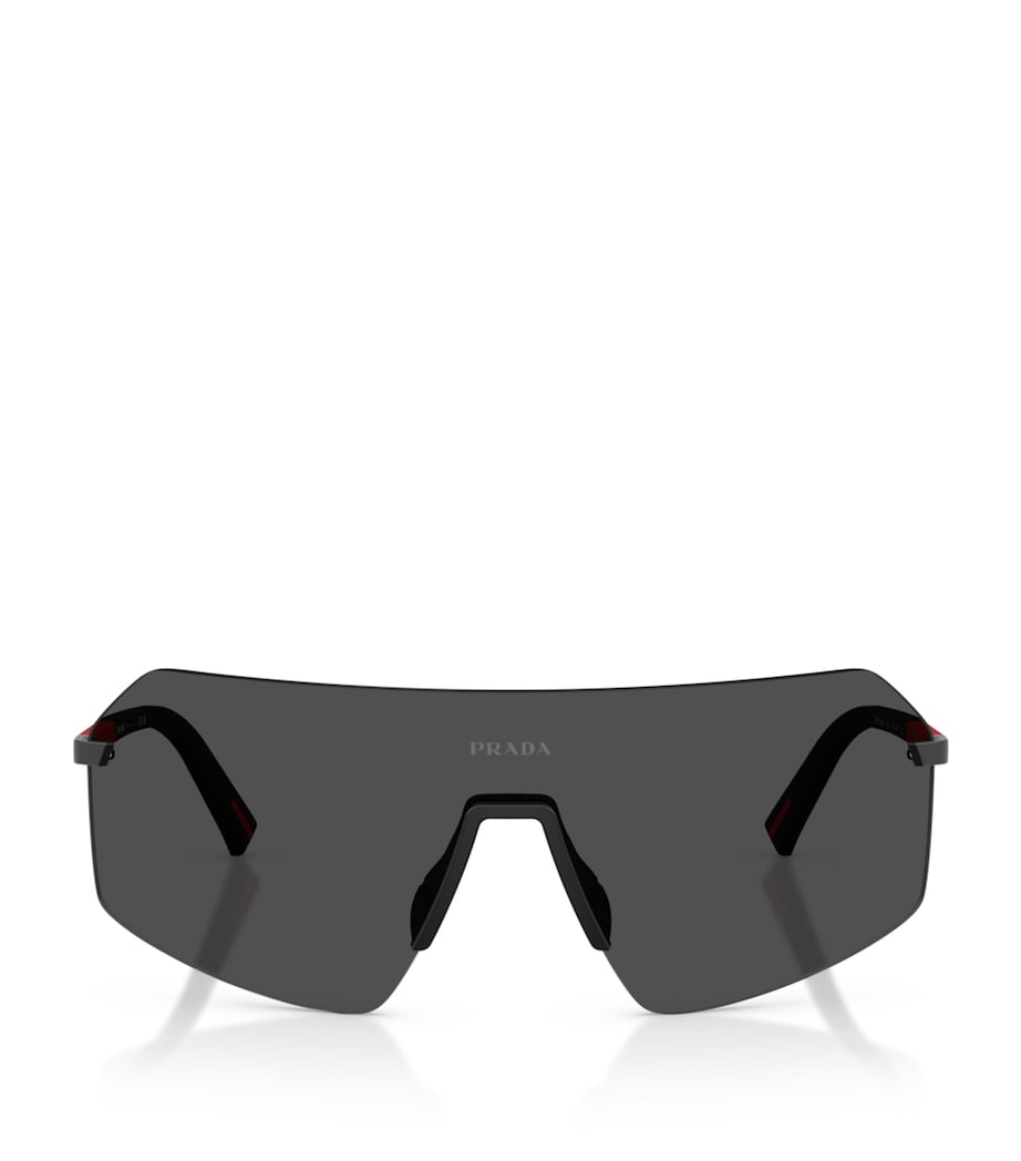 Prada Linea Rossa Metal PR B50S Sunglasses Black Image 1