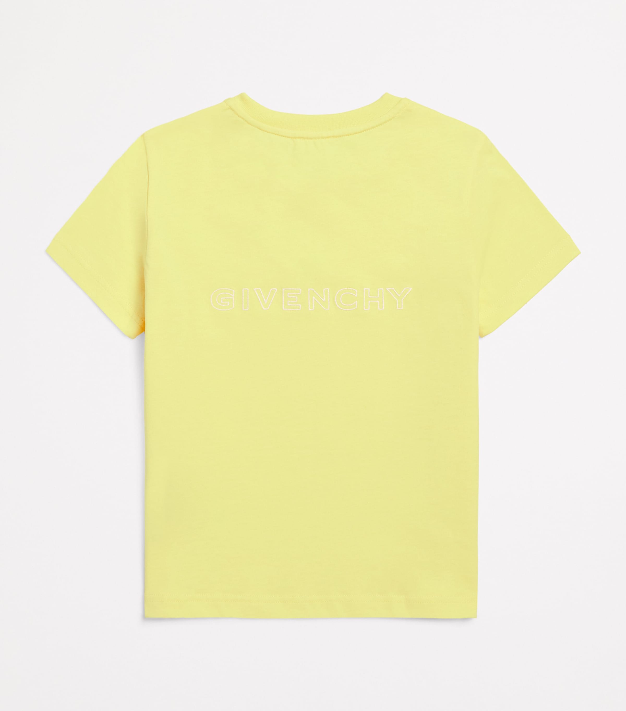 Givenchy Kids Cotton 4G Logo T-Shirt (4-12+ Years) Gold Yellow Image 2