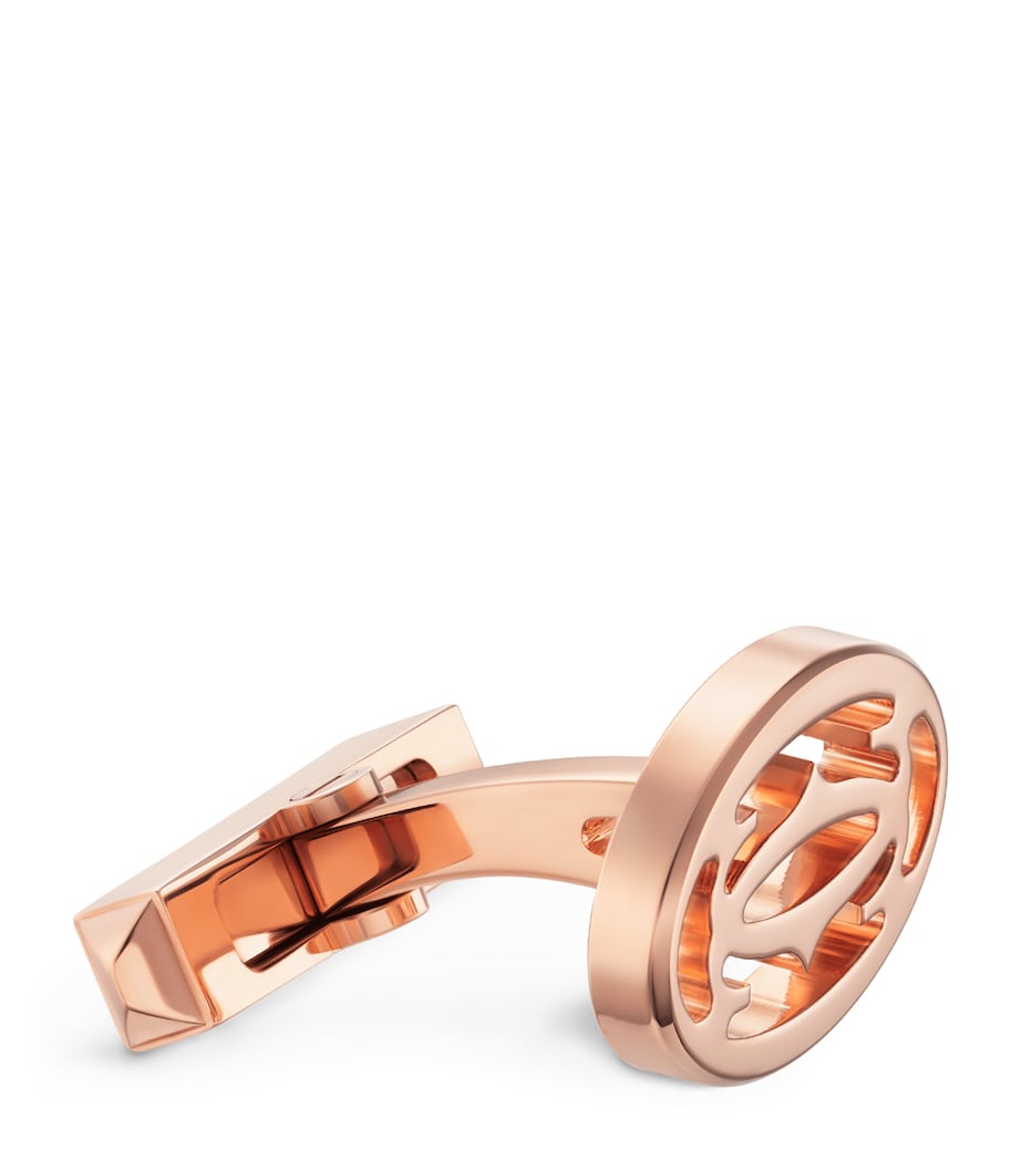 Rose Gold Double C de Cartier Cufflinks ROSE GOLD Image 4