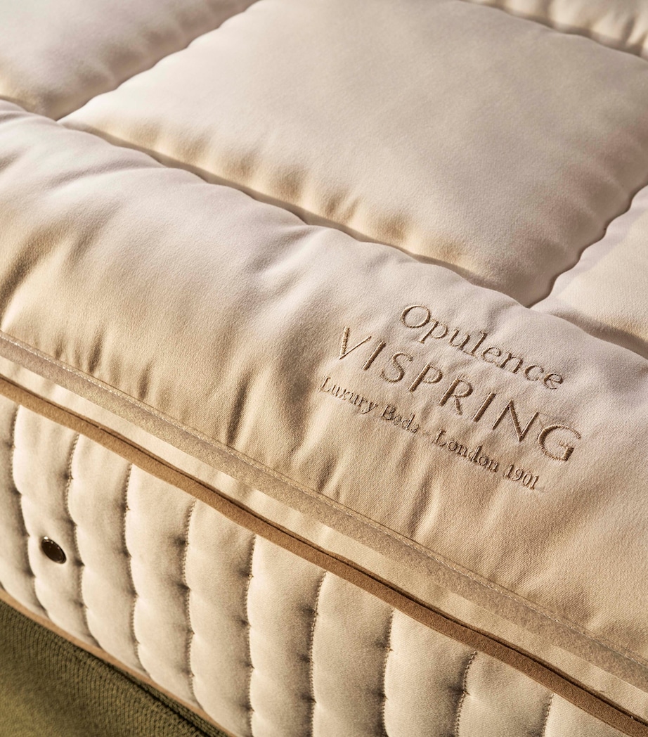 Opulence Mattress Topper (150cm x 200cm) WHITE Image 4