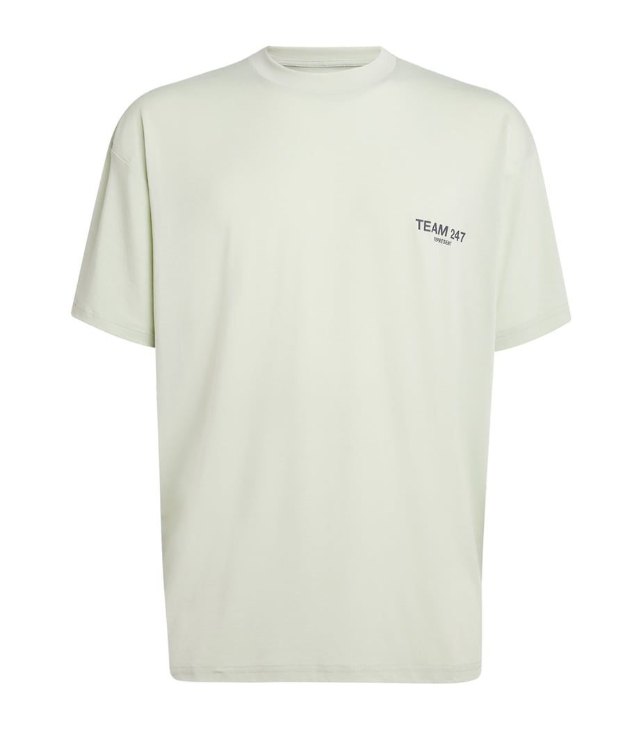 Represent 247 Mens Team 247 T-Shirt Fern/graphene Image 1