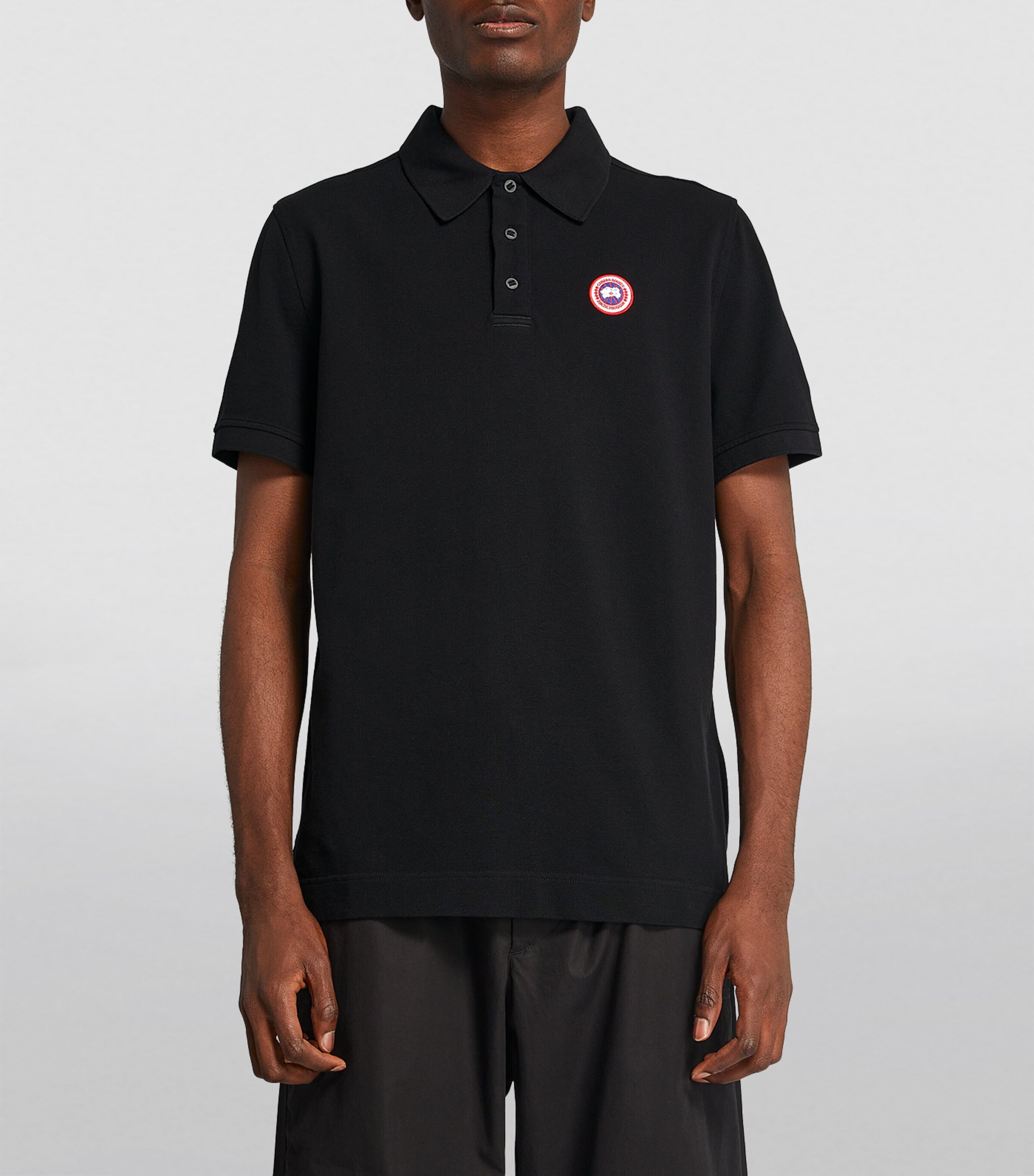 Canada Goose Mens Logo Beckley Polo Shirt Image 3