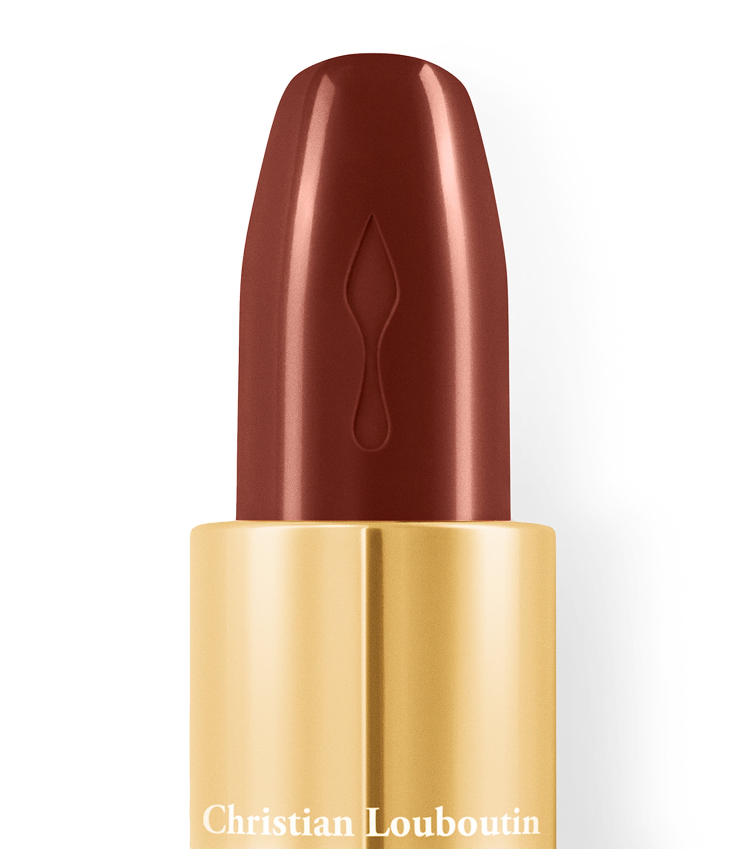 Christian Louboutin Rouge Louboutin Silky Satin On The Go Lipstick Hazel Dream Image 8