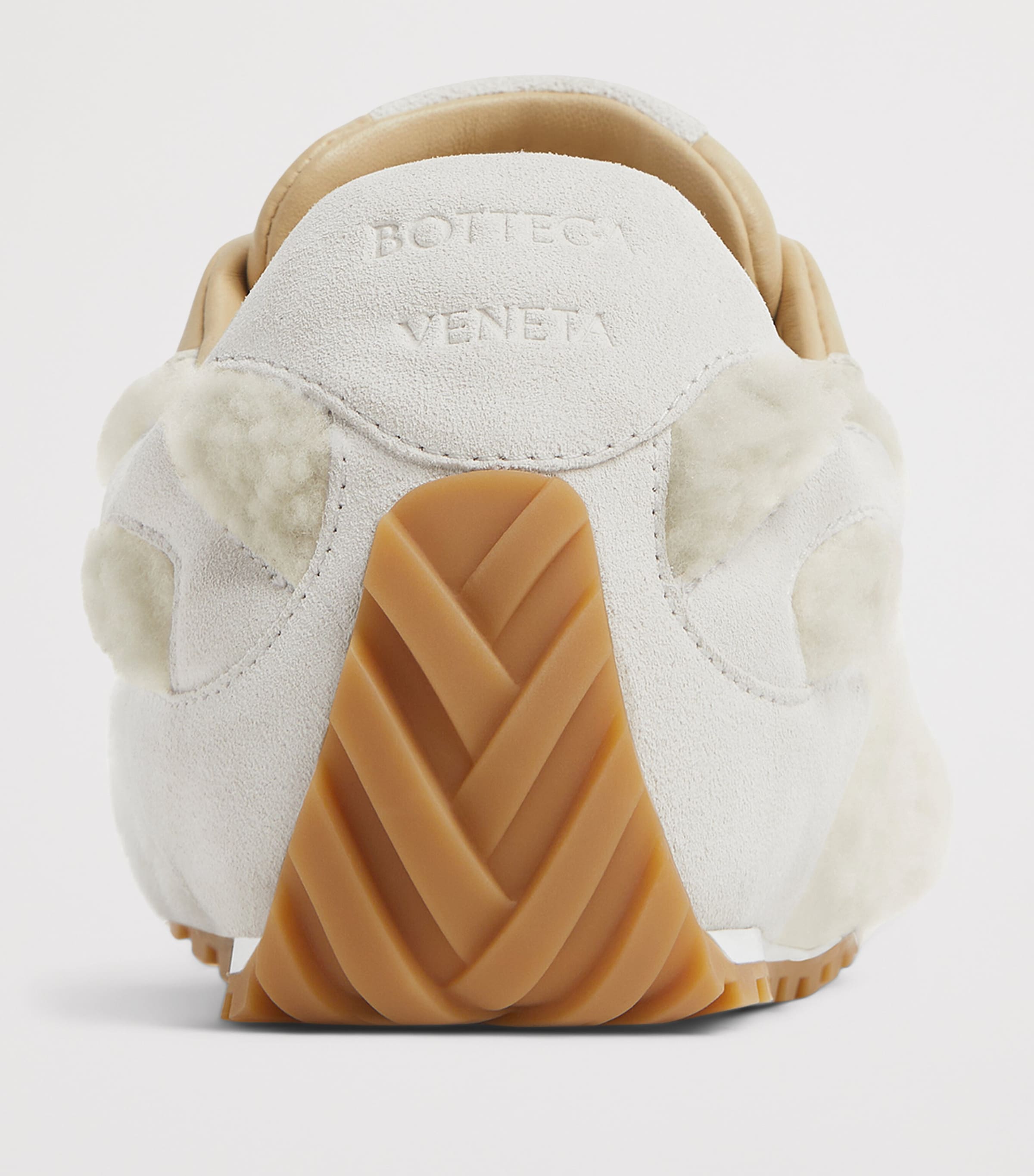 Shearling-Suede Orbit Flash Sneakers 9732 Image 5