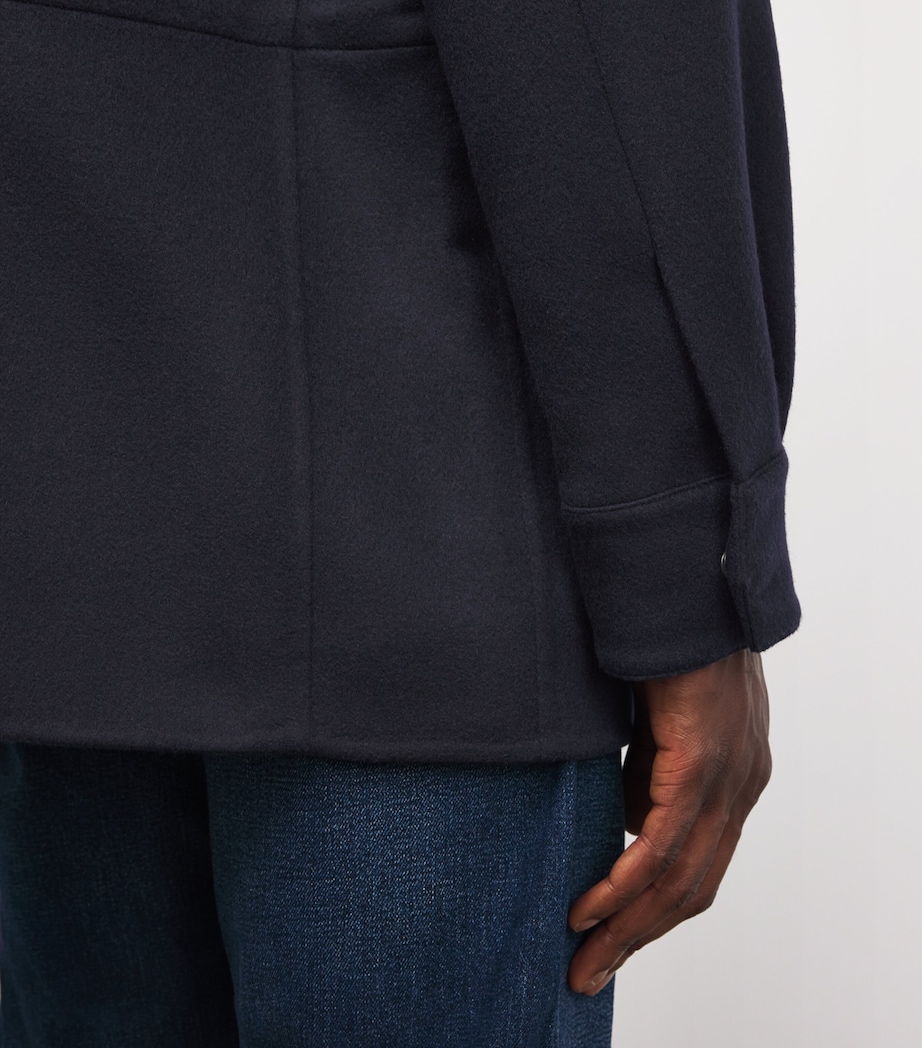 Wool-Cashmere Ripley Jacket CLSCS CHAIRMAN NAVY Image 6