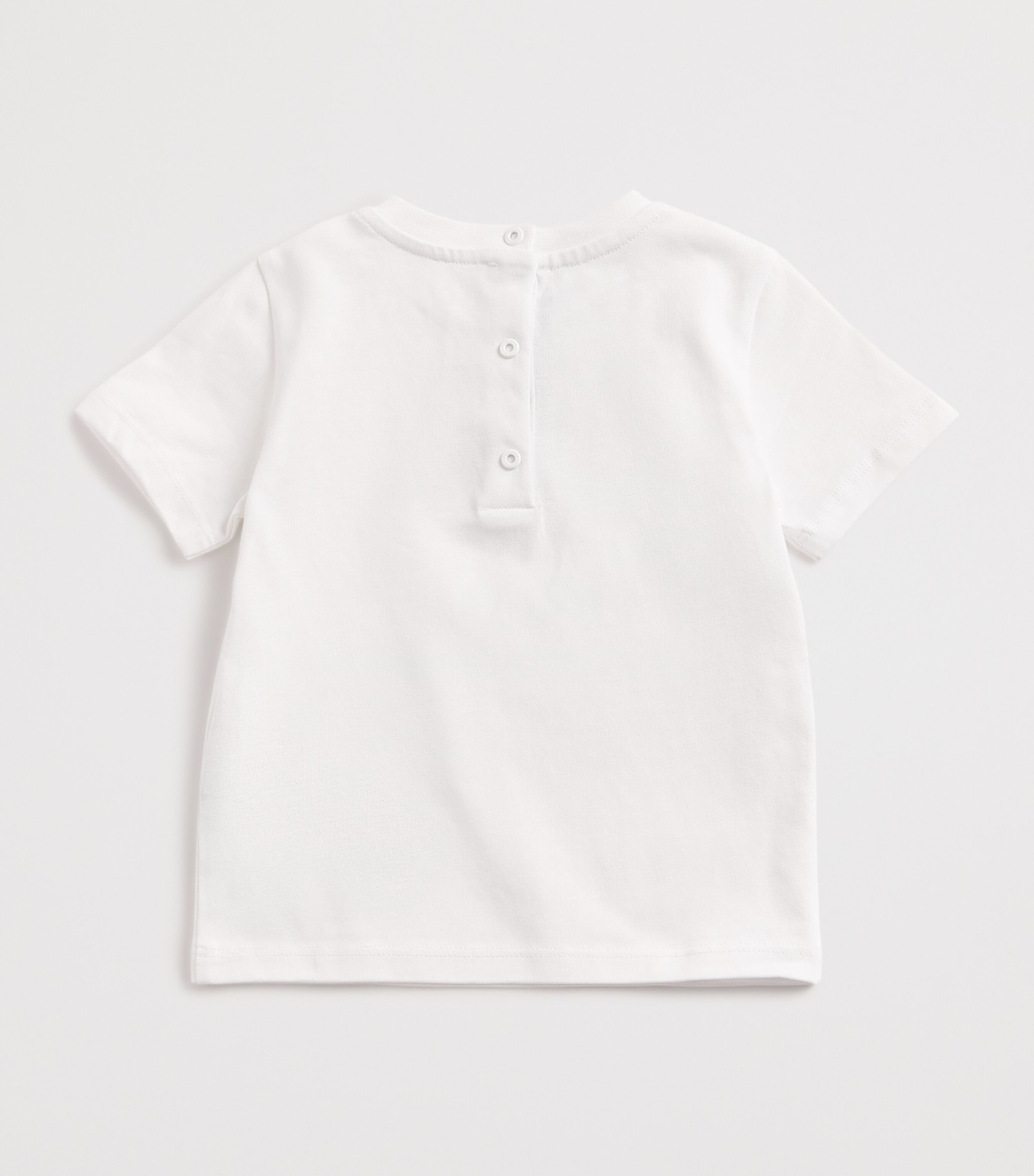 Logo T-Shirt (3-36 Months) 100BL WHITE/BLUE Image 2