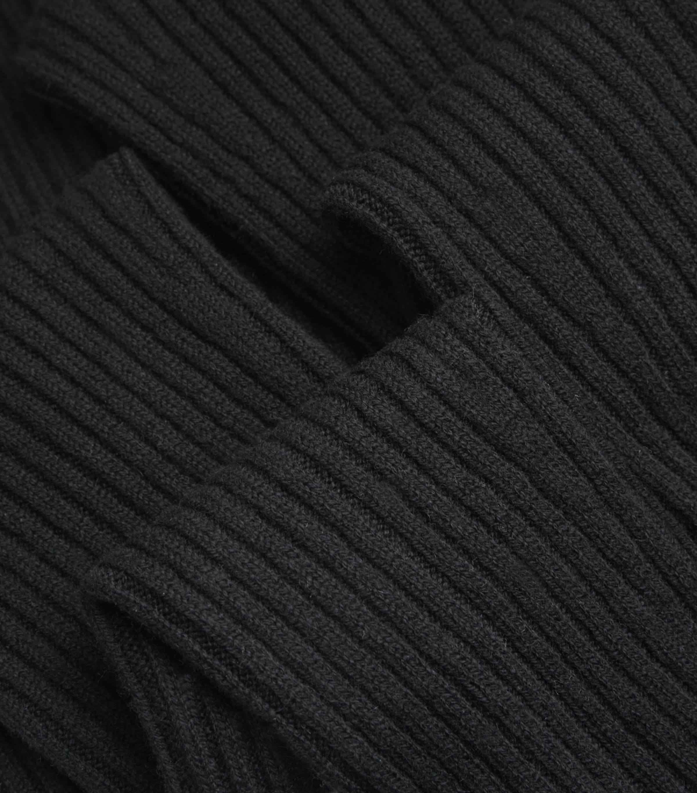 Wool-Blend Rib-Knit Leggings BLACK Image 5
