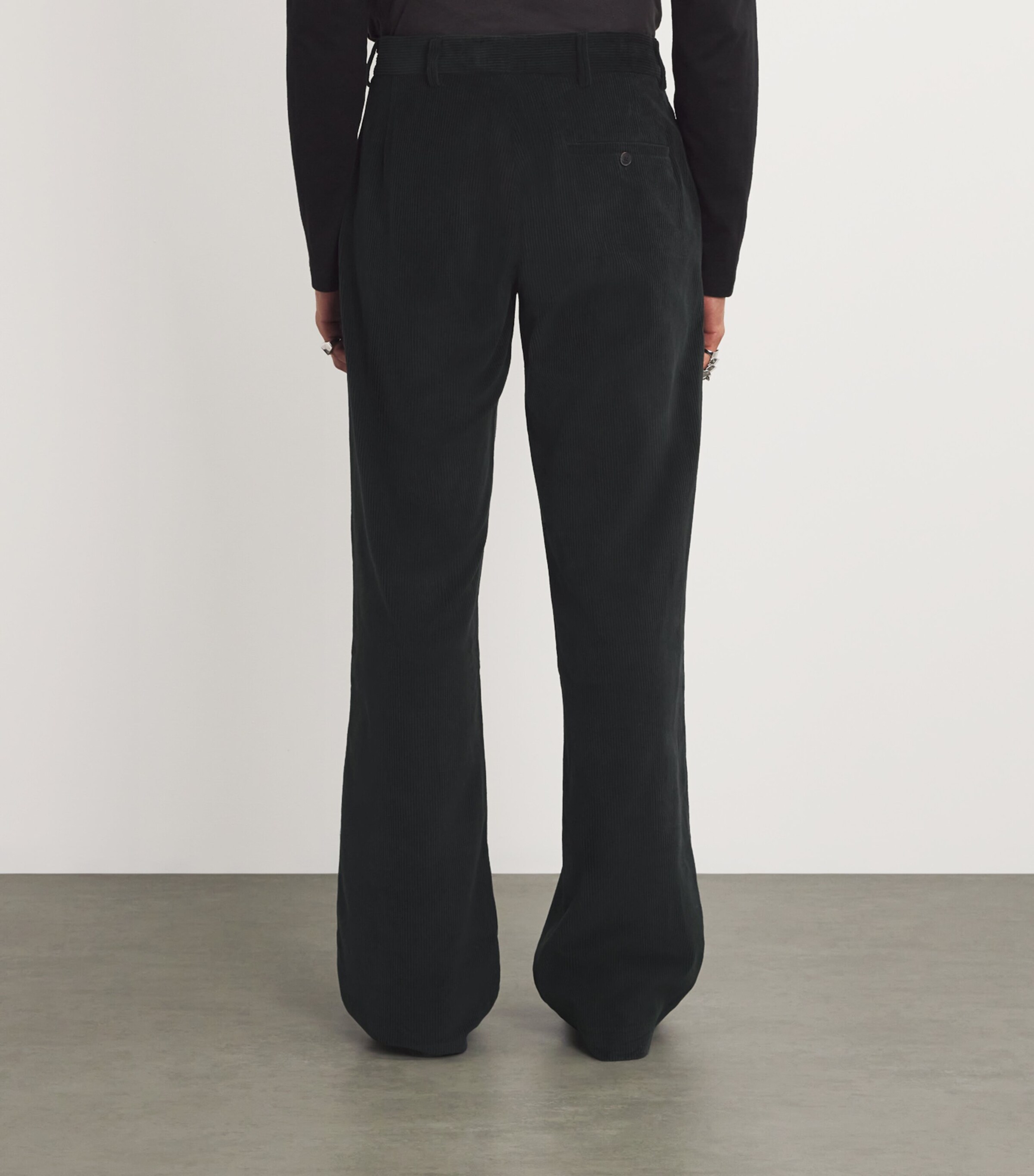 Enfants Riches Déprimés Corduroy Patch-Detail Trousers