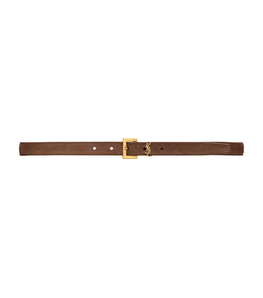 Saint Laurent Calfskin Cassandre Belt Image 1