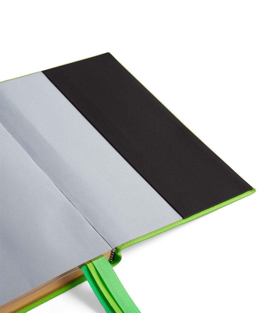 Leather Soho Planner Notebook APPLE GREEN Image 5