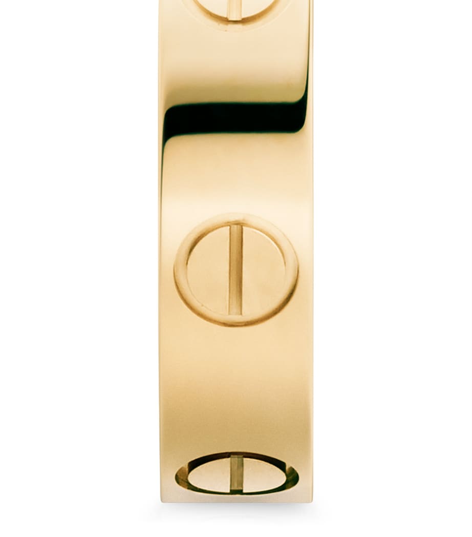 Yellow Gold LOVE Wedding Band NO COLOUR Image 5