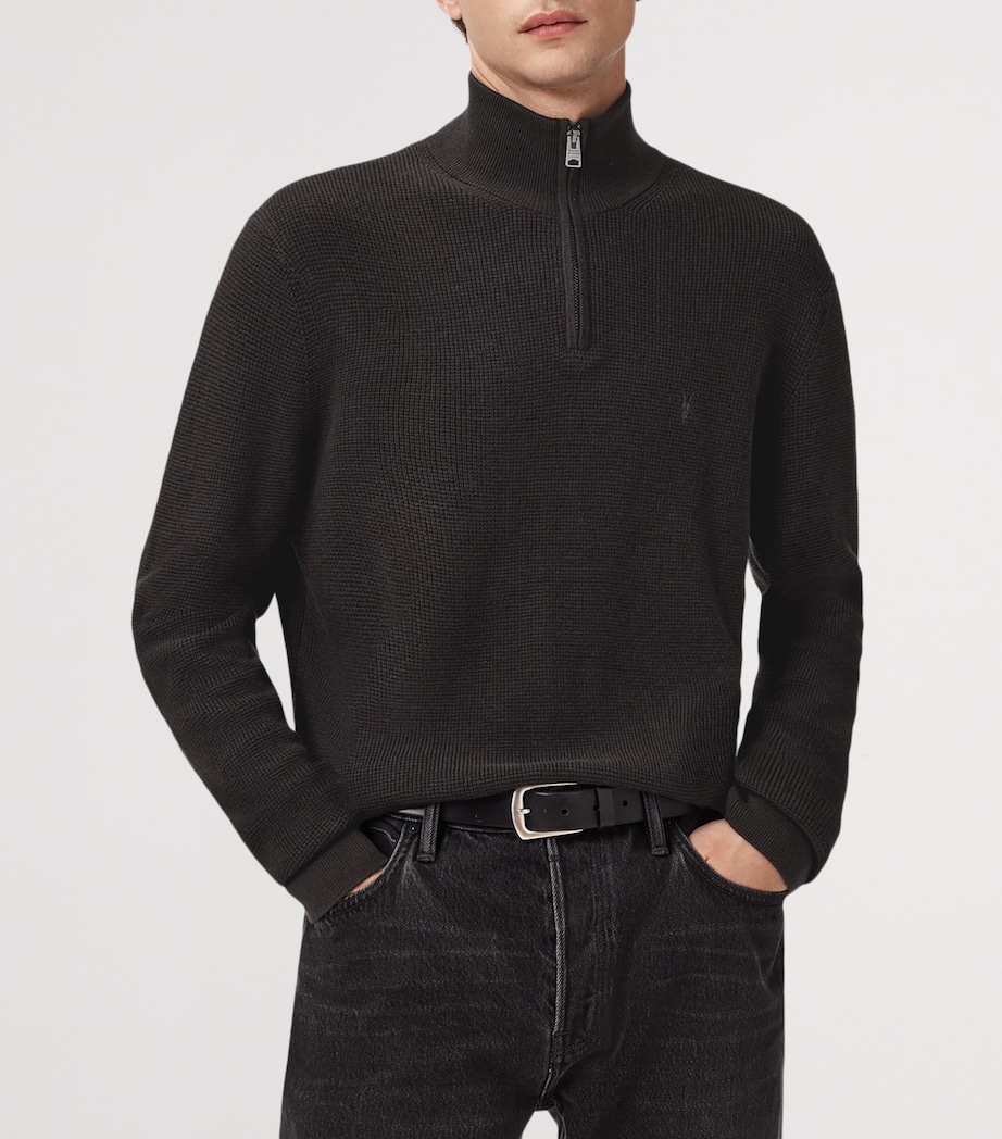 Aspen Quarter-Zip Sweater ESPRESSO BROWN Image 5