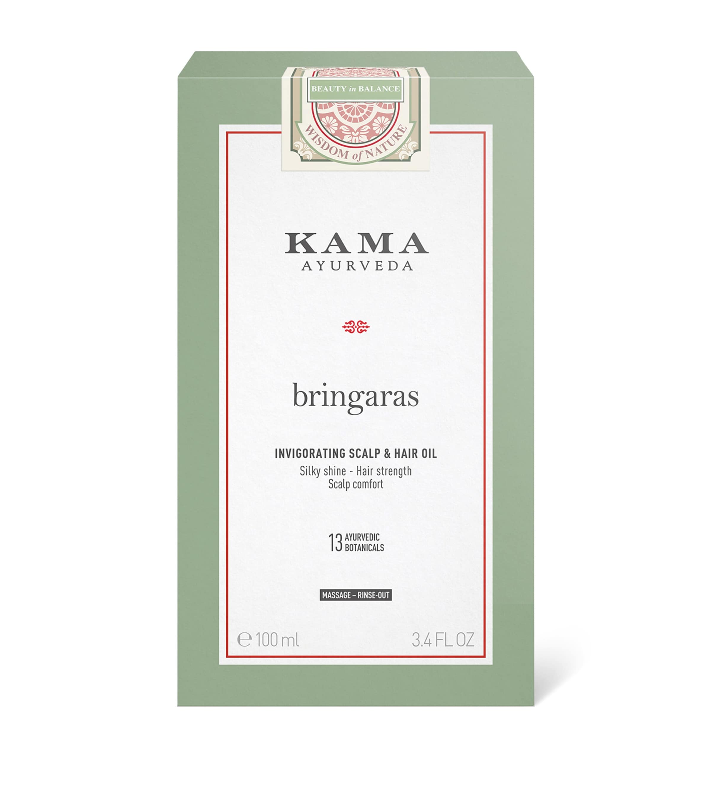 Bringaras Invigorating Scalp and Hair Oil (100ml) NO COLOUR Image 6