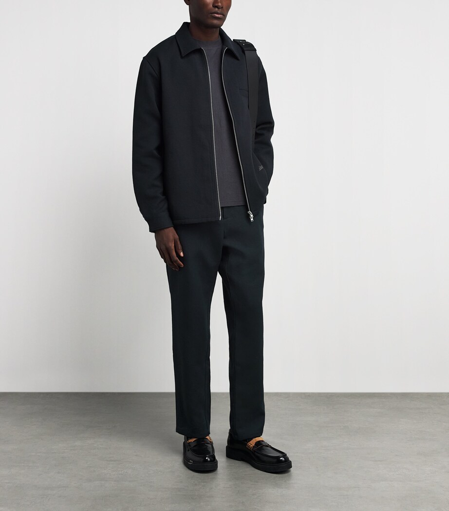 Samsøe Samsøe Mens Linen Sajabari Chinos Dark Grey Mel. Image 2