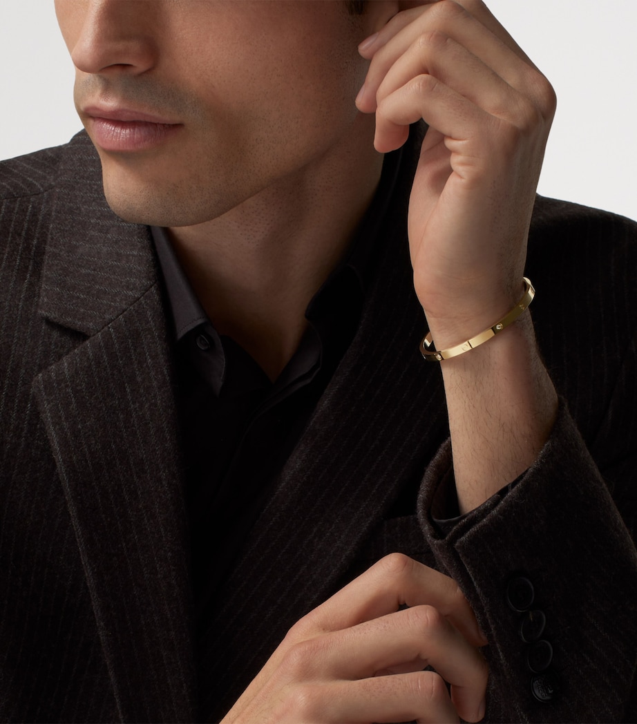 Cartier Small Yellow Gold and Diamond LOVE Bracelet Yellow Gold Image 2