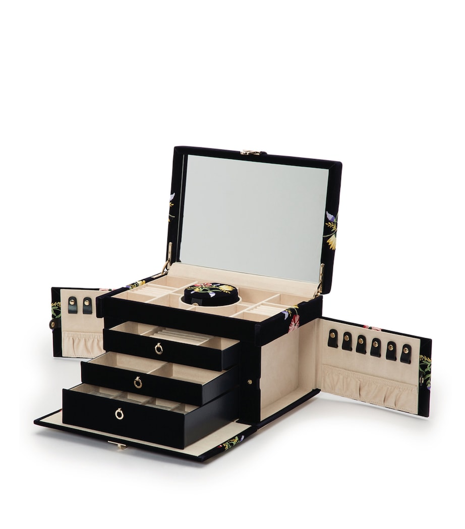 Large Zoe Jewellery Box INDIGO Image 3