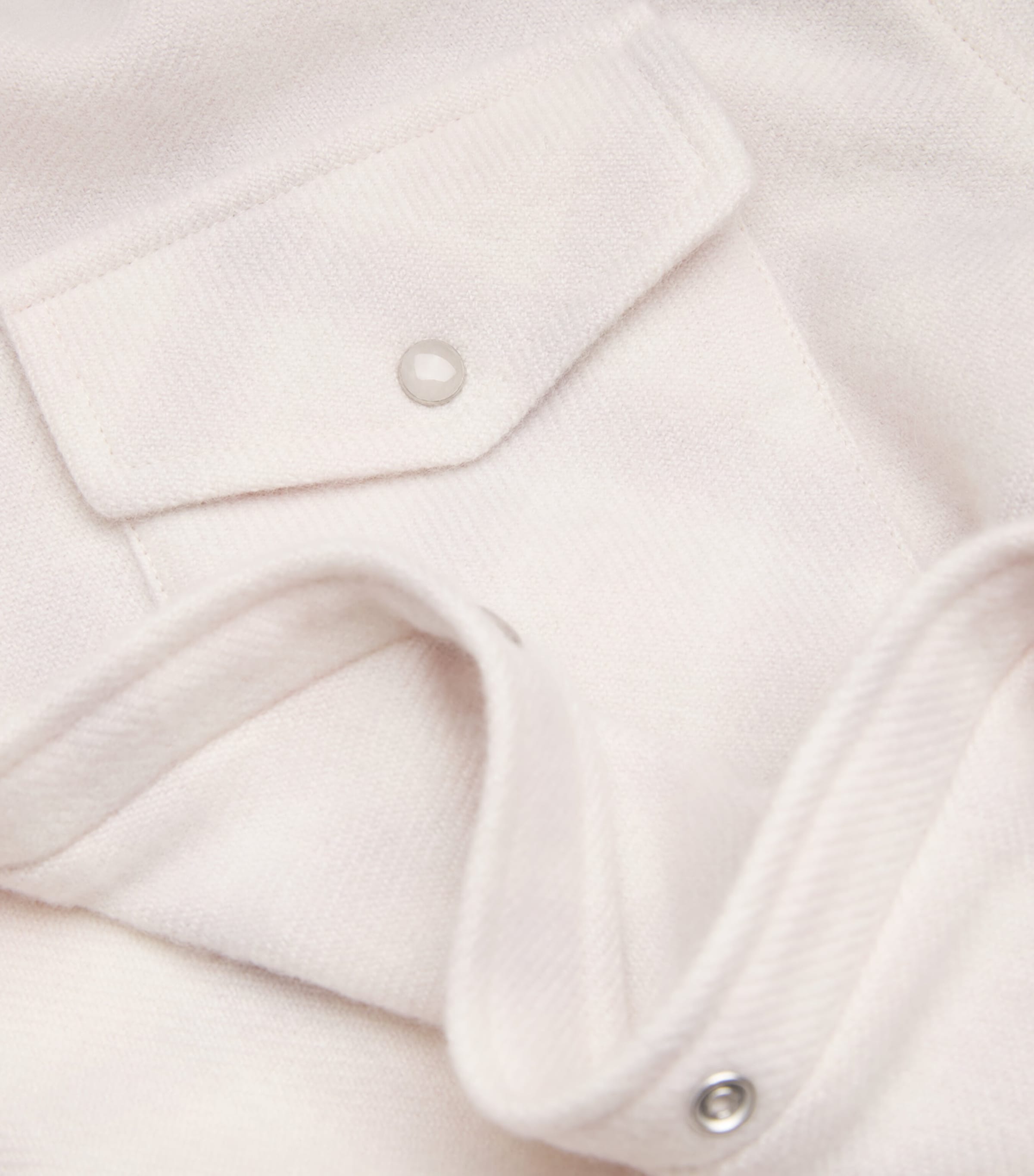 Cashmere Check Overshirt ROSE QUARTZ Image 5
