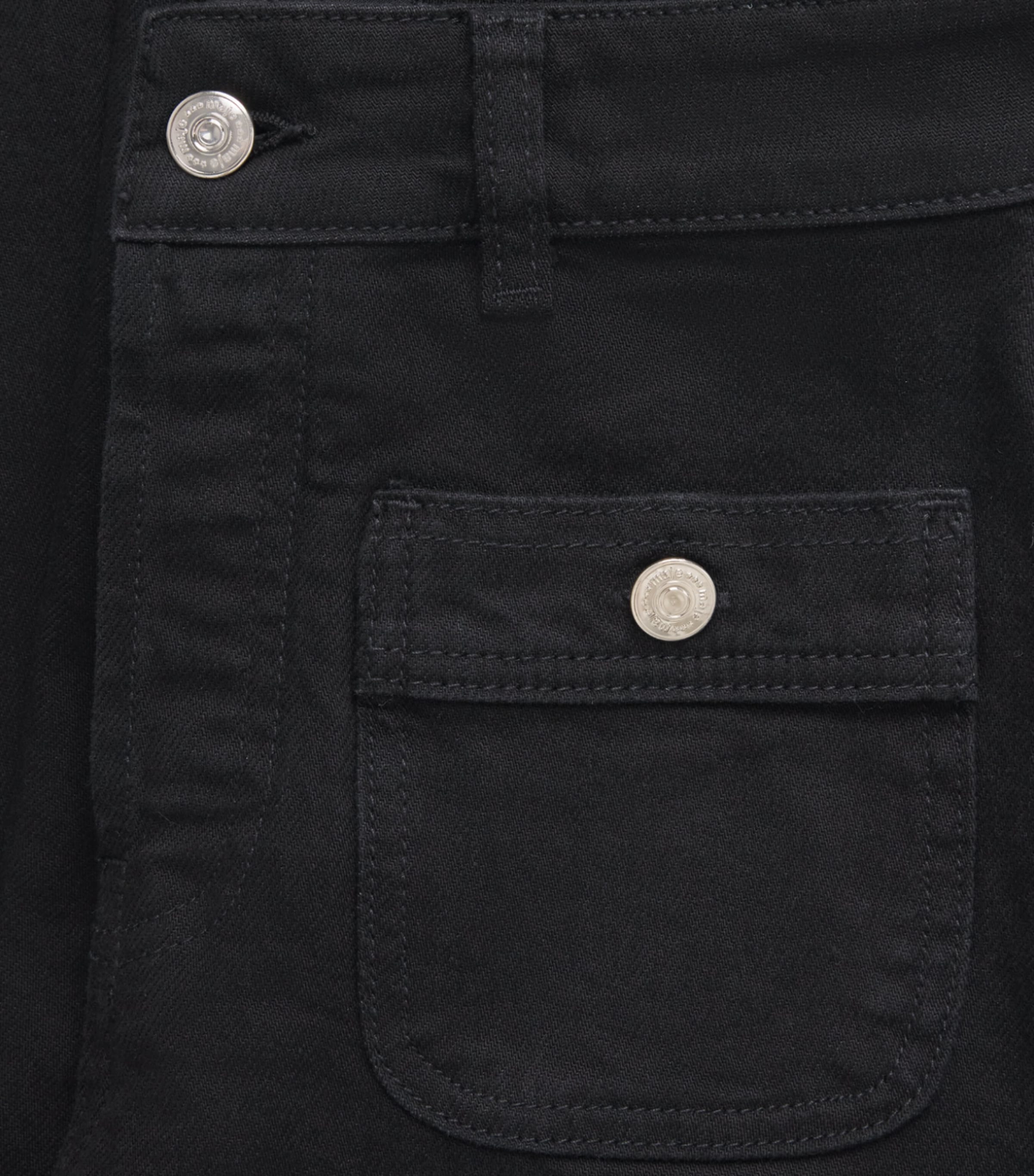 Maje Womens Straight Jeans Black Image 6