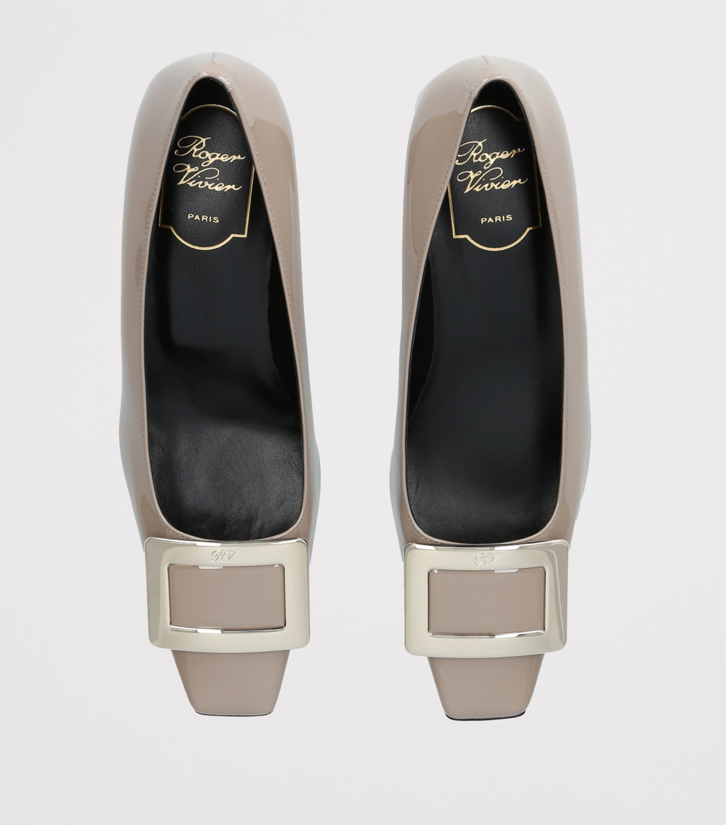 Decolleté Belle Vivier Pumps 45 TAUPE Image 6