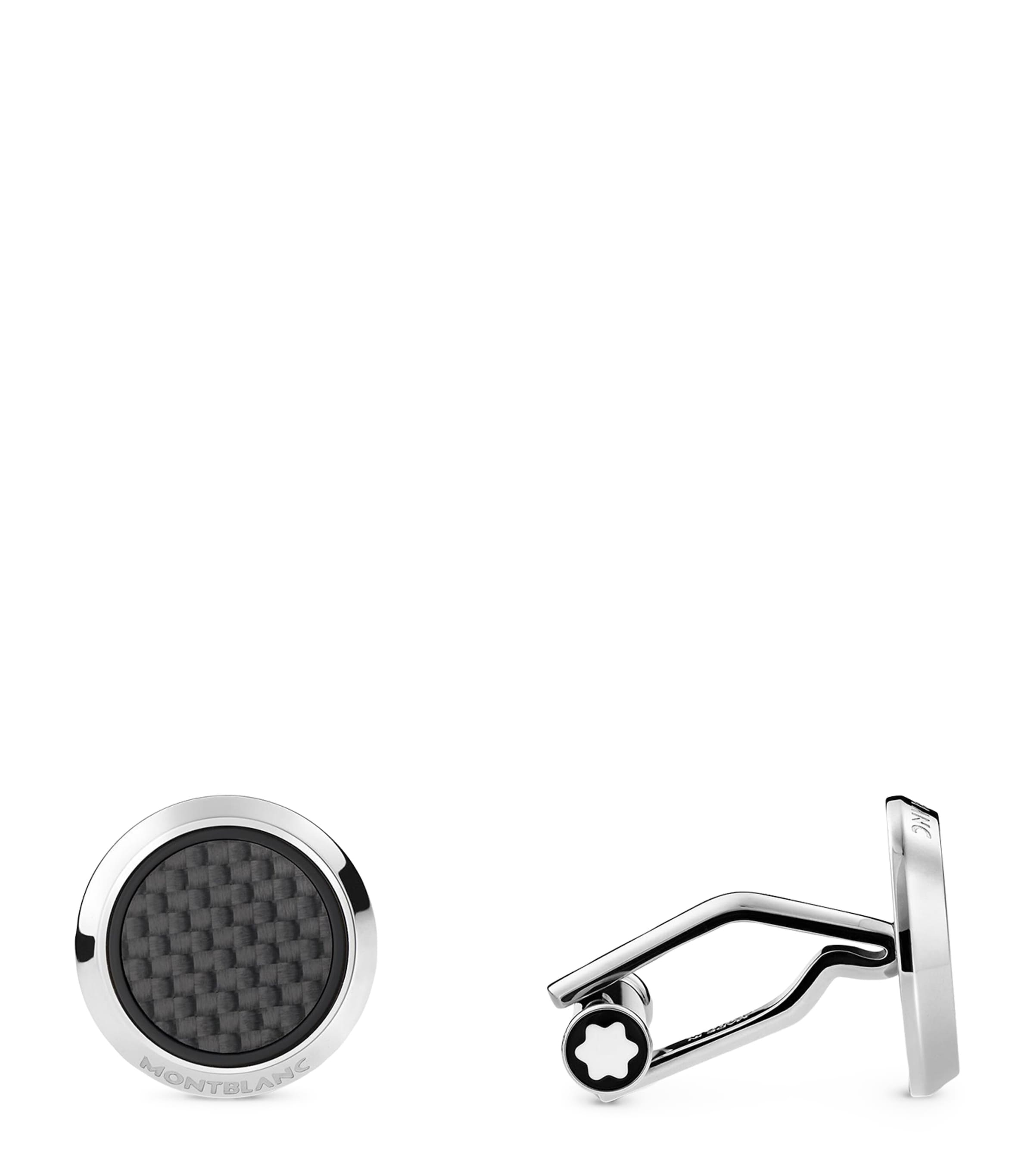 Montblanc Stainless Steel Extreme Cufflinks Silver Image 1