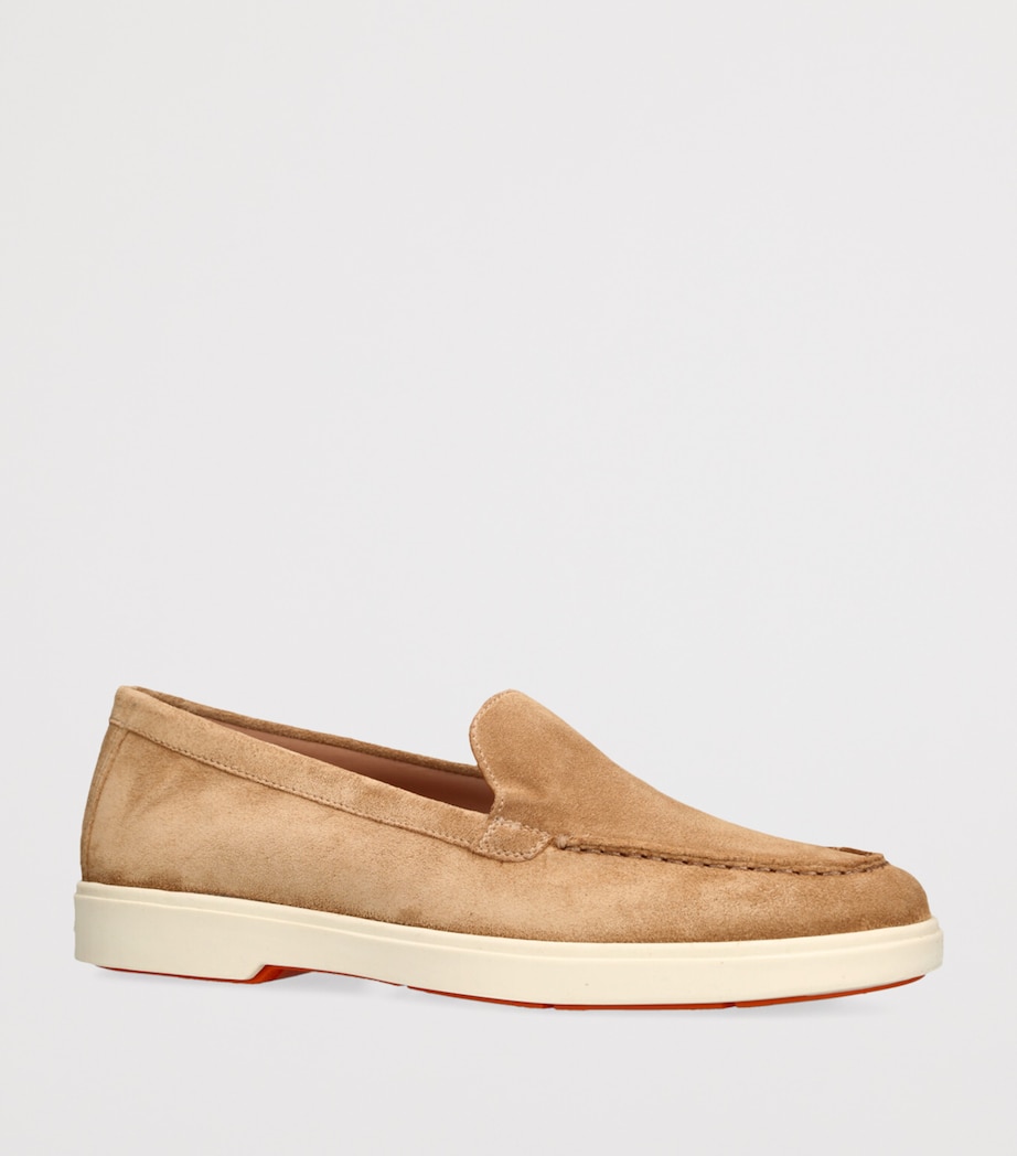 Suede Loafers MID BROWN Image 3