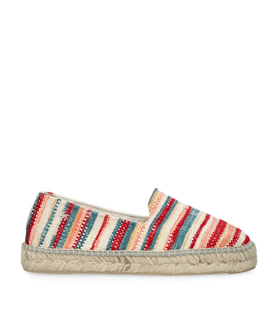 Manebi Cotton Stripe Espadrilles Mult/other Image 1