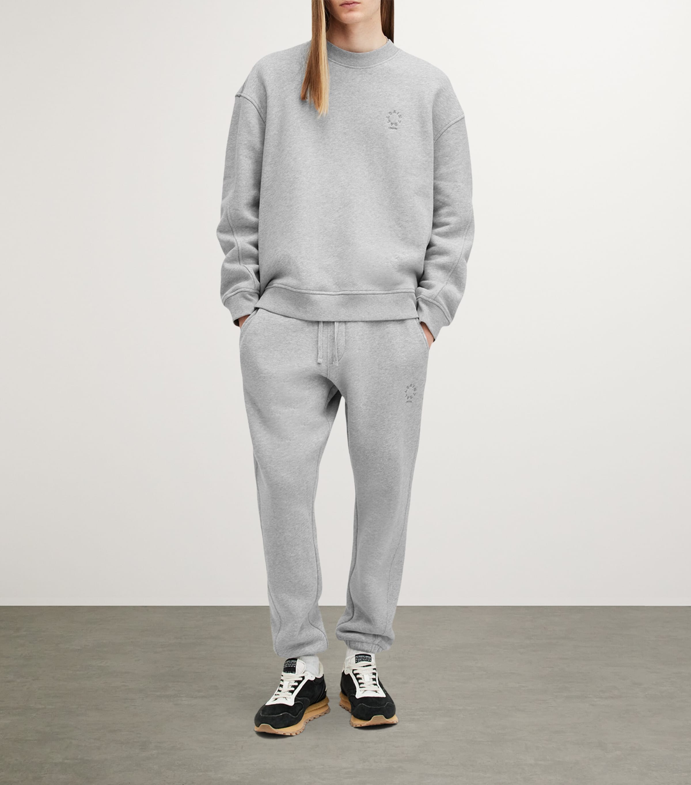 AllSaints Organic Cotton Haven Sweatshirt | Harrods UK
