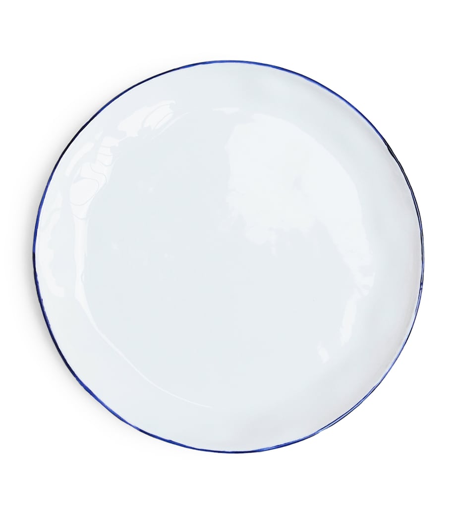 Set of 4 Cobalt Cake Plates (16cm) COBALT (BLUE) Image 1