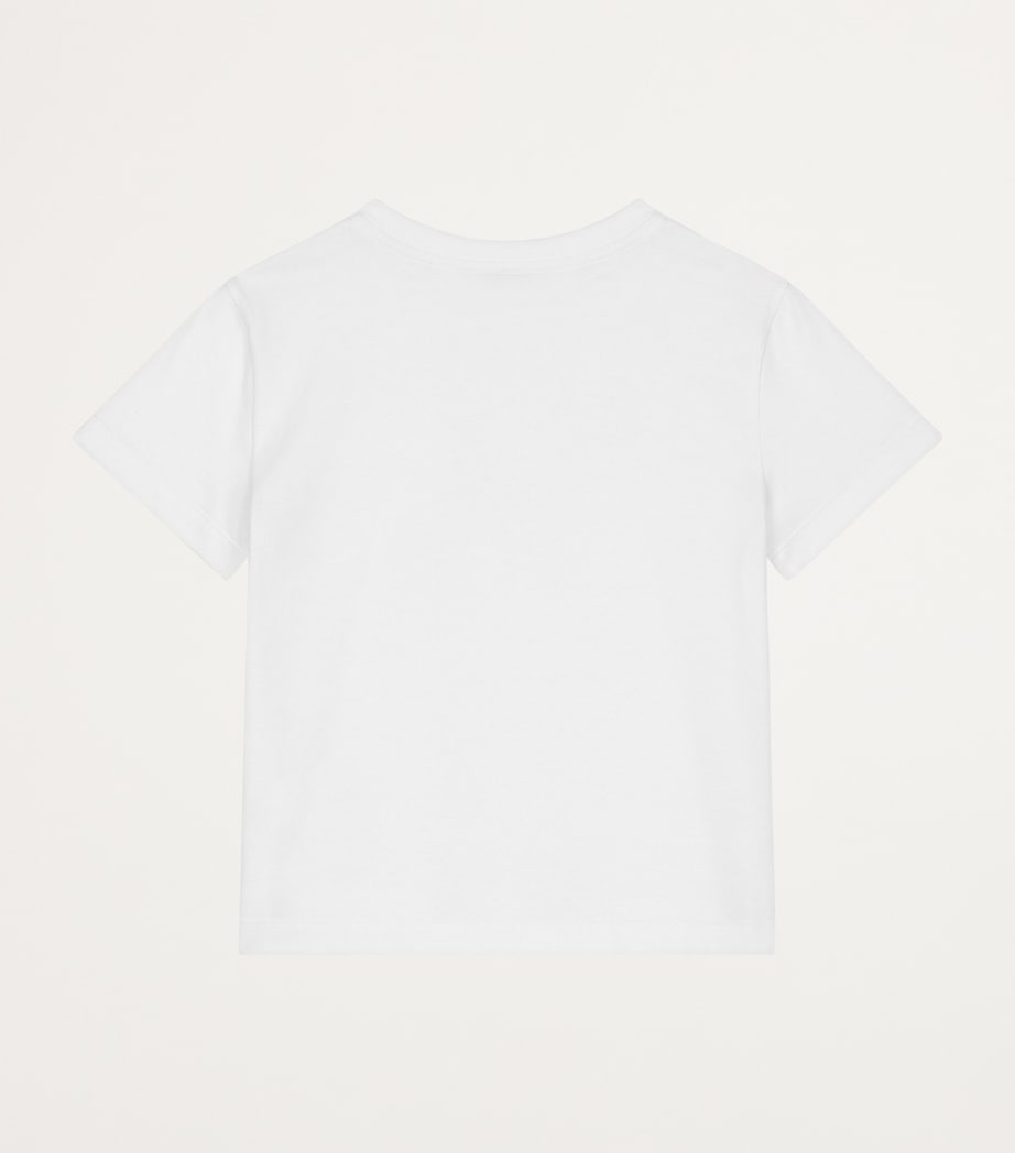 Dolce&Gabbana Kids Cotton Floral T-Shirt (8-12 Years) Combined Image 2