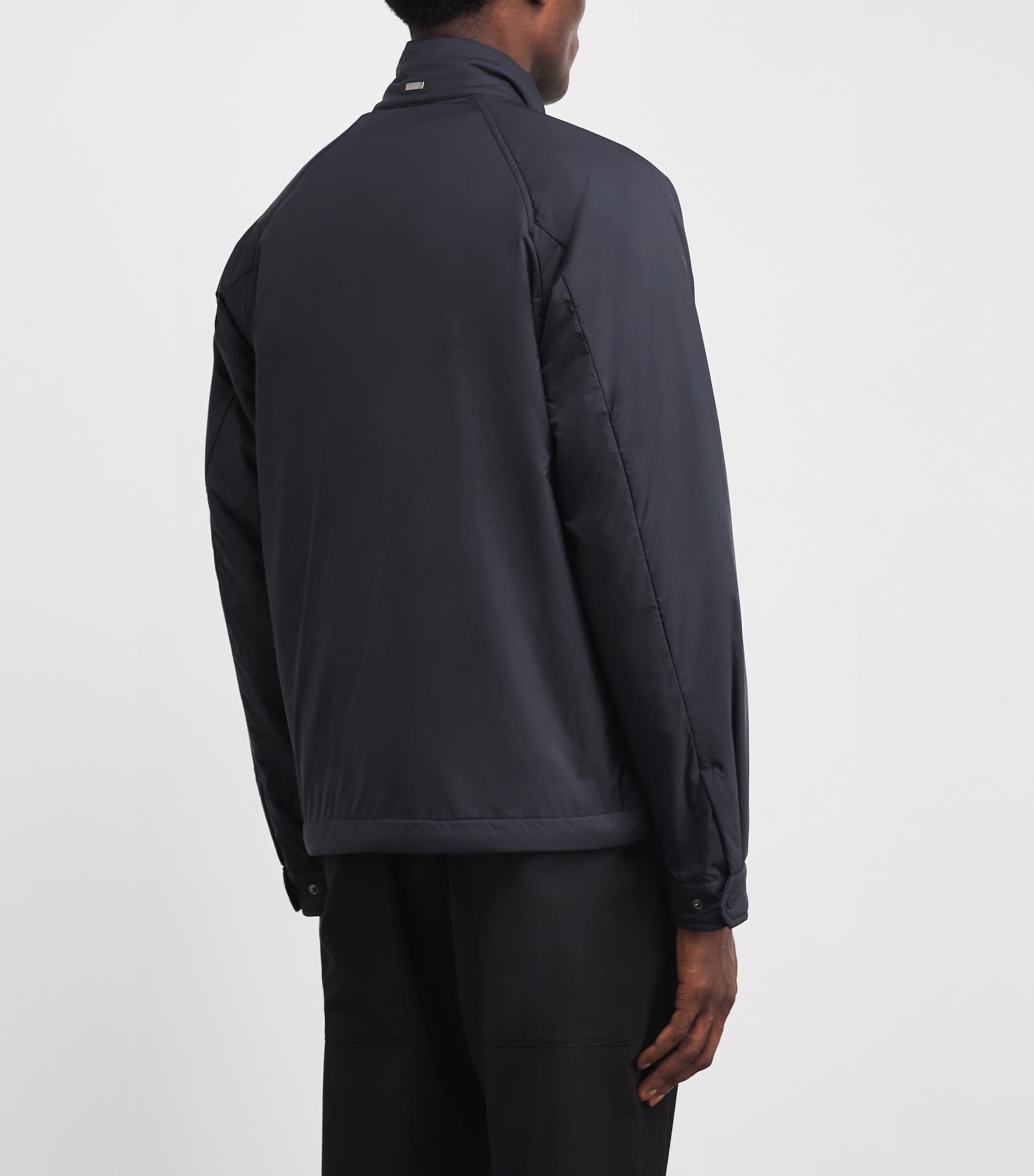 Padded High-Neck Jacket 9200 BLU NAVY Image 4