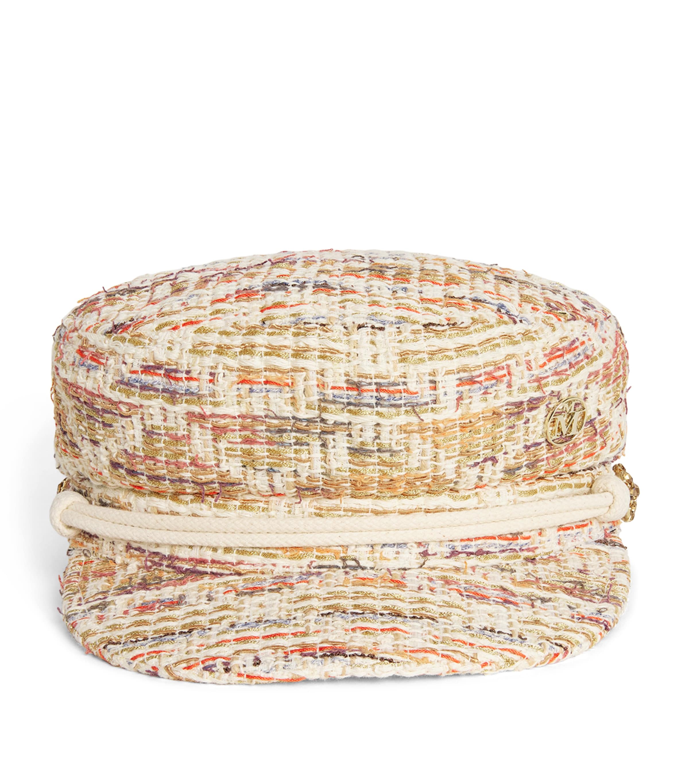 MAISON MICHEL TWEED NEW ABBY SAILOR CAP 