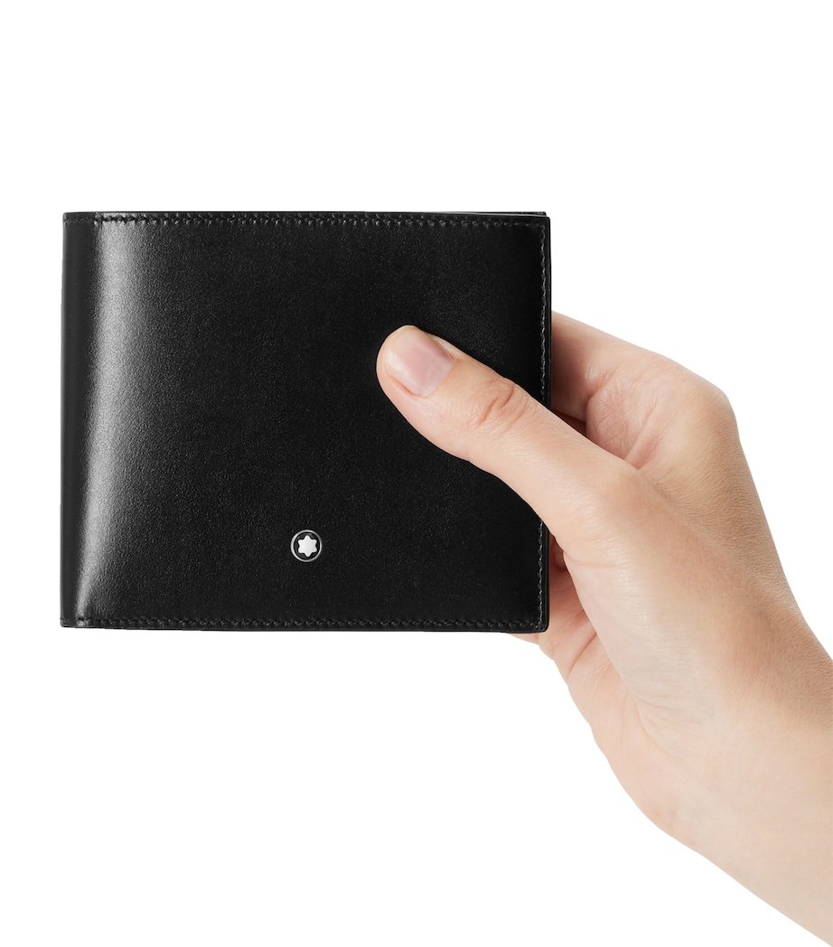Leather Meisterstück 10CC Wallet BLACK Image 3