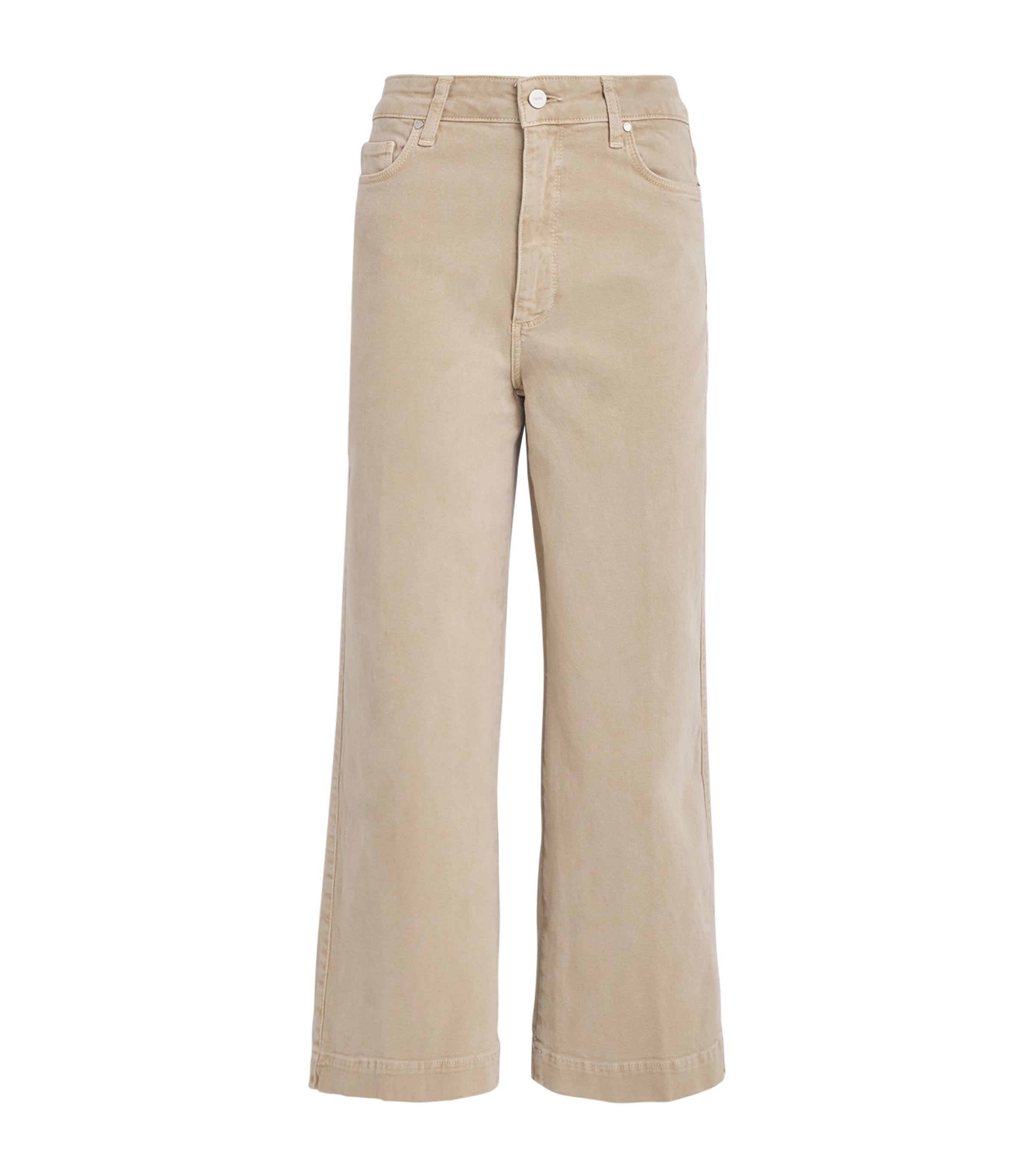 Paige Cropped Anessa Wide-leg Jeans