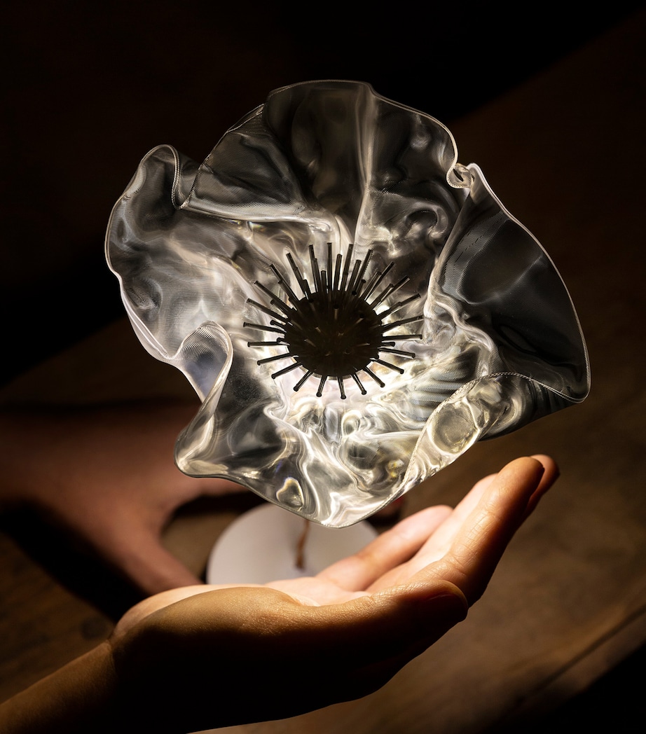 LaFleur Battery Table Lamp PRISMA WHITE Image 9