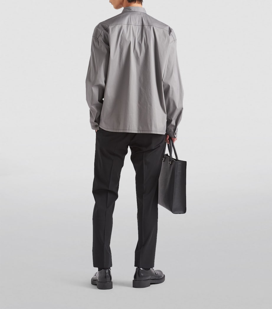 Wool-Blend Trousers F0002 Image 4