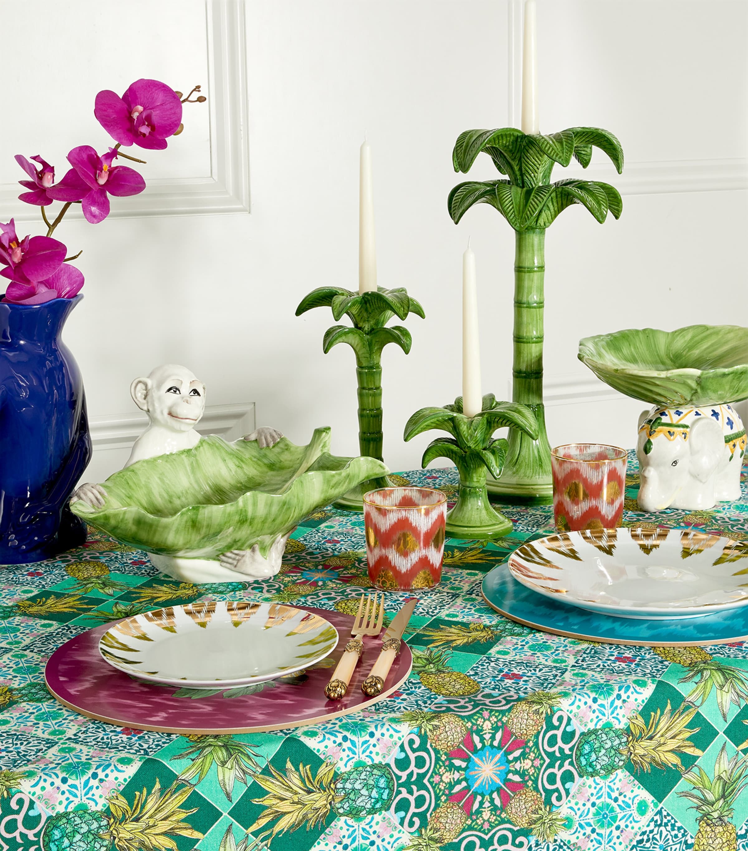 Monkey Leaf Dish (15cm) MULTI Image 2