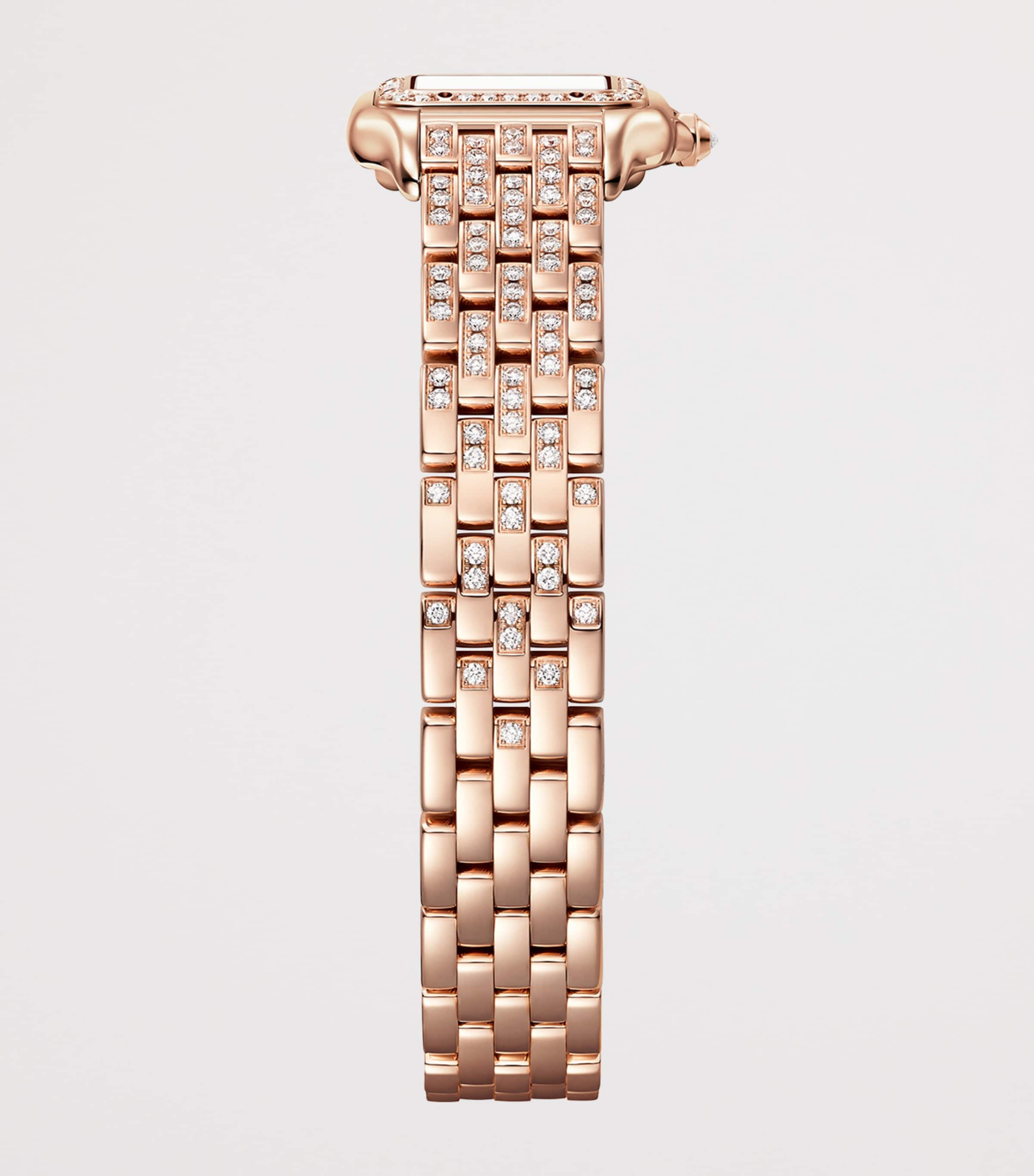 Rose Gold and Diamond Panthère de Cartier Watch 20mm SILVER Image 5
