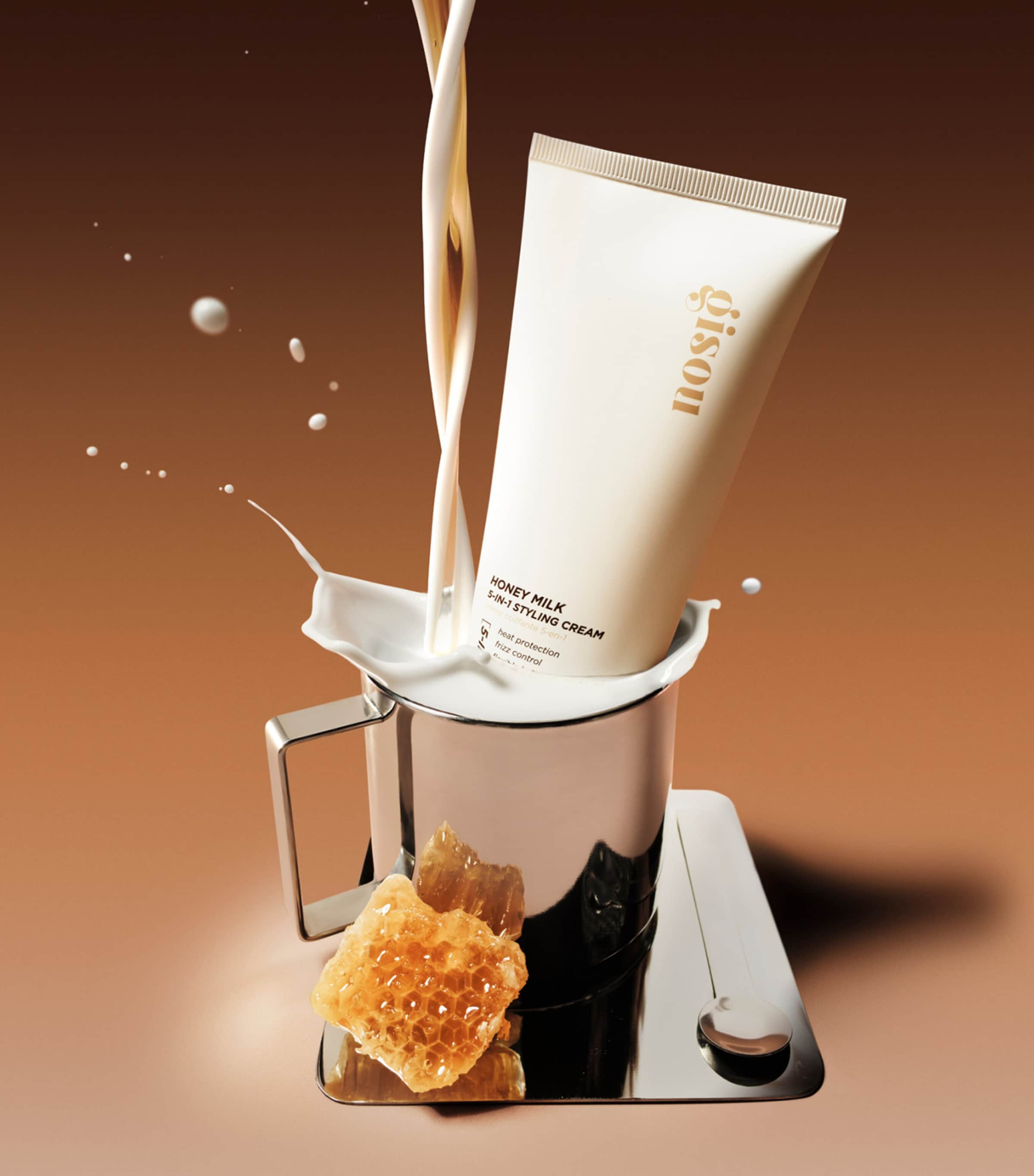 Honey Milk 5-in-1 Styling Cream (50ml) NO COLOUR Image 4