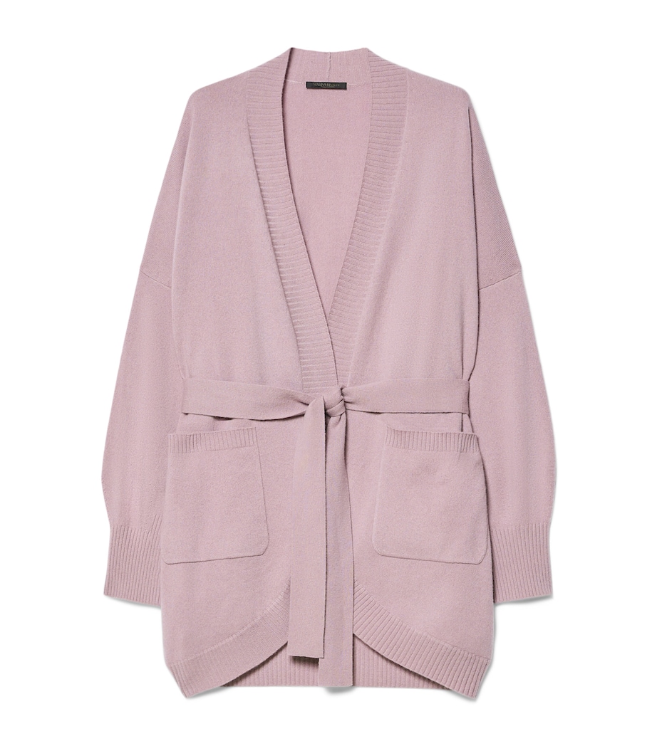 Marina Rinaldi Womens Cashmere Cardigan Lilac Image 1