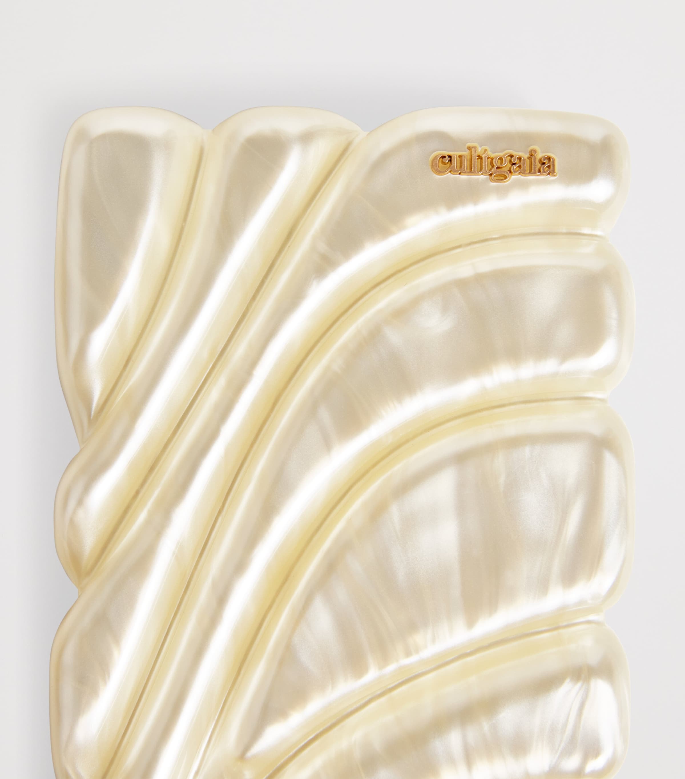 Aura Clutch Bag IVORY Image 5