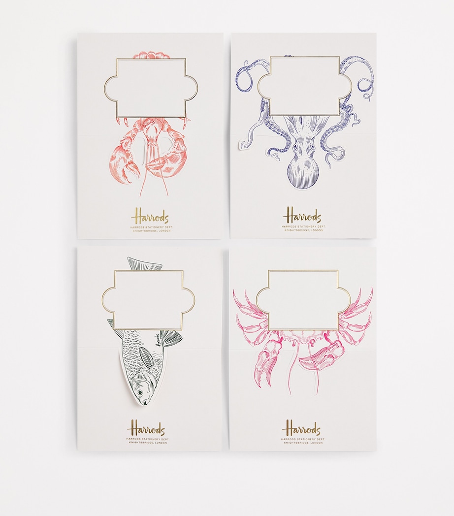 Set of 12 Character Place Cards MULTI Image 3