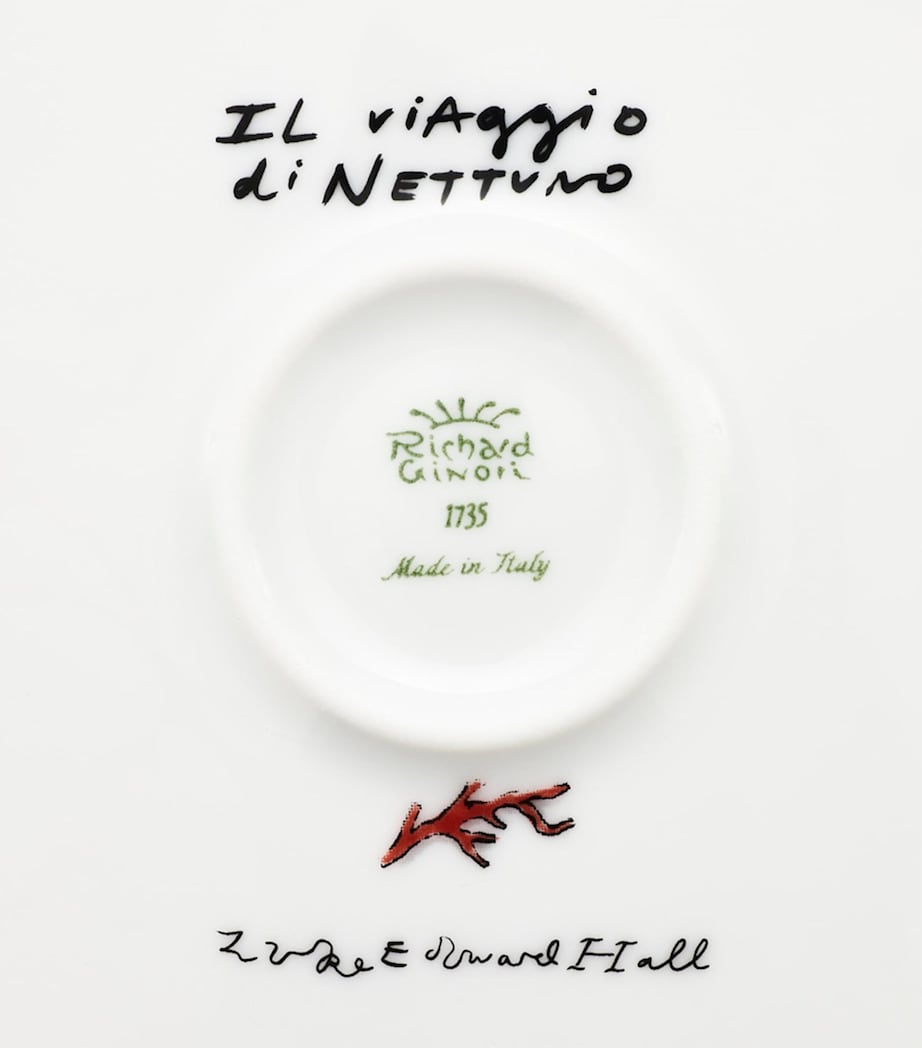 Porcelain Il Viaggio di Nettuno Round Trinket Box (13cm) G00135001 Image 3